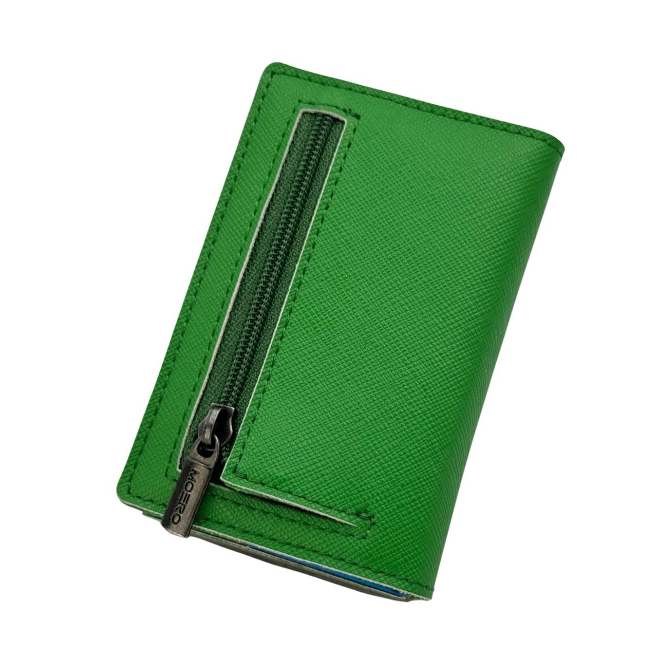 PRO Saffiano Verde Smeraldo Zip