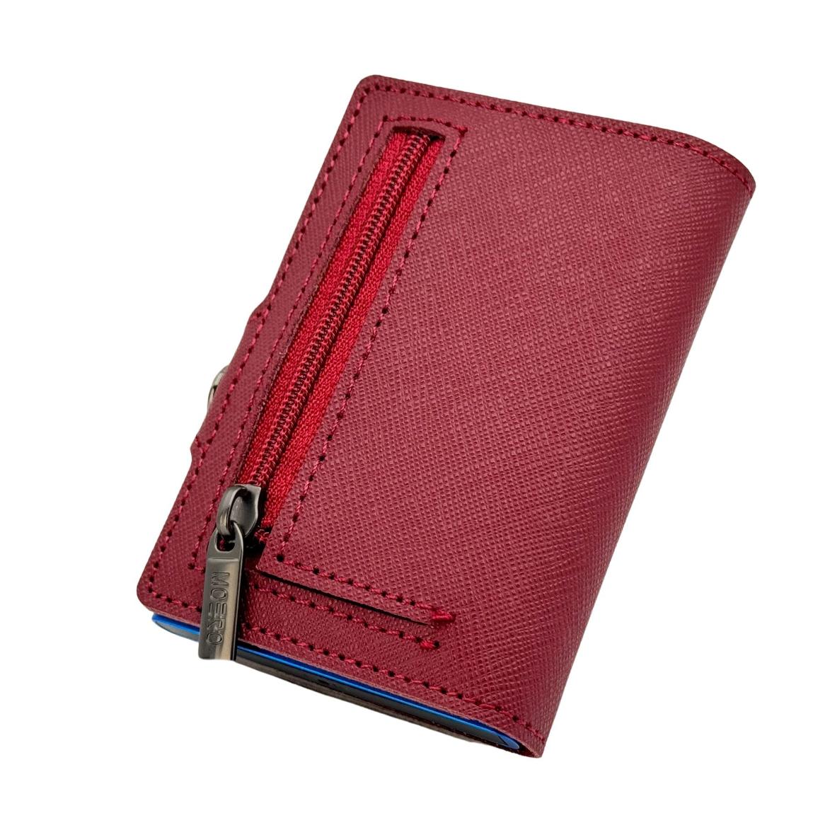 Saffiano Bordeaux ZIP