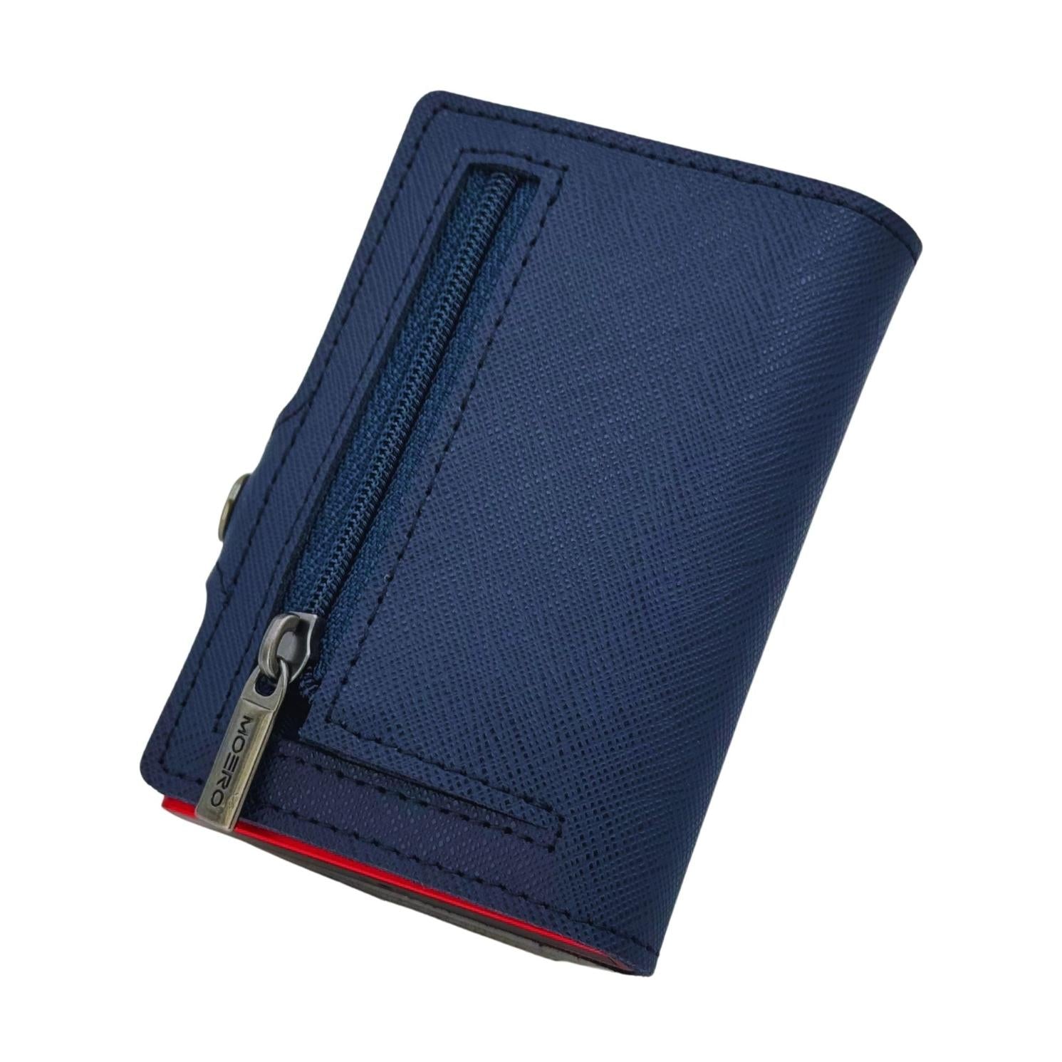 Saffiano Blue Navy ZIP