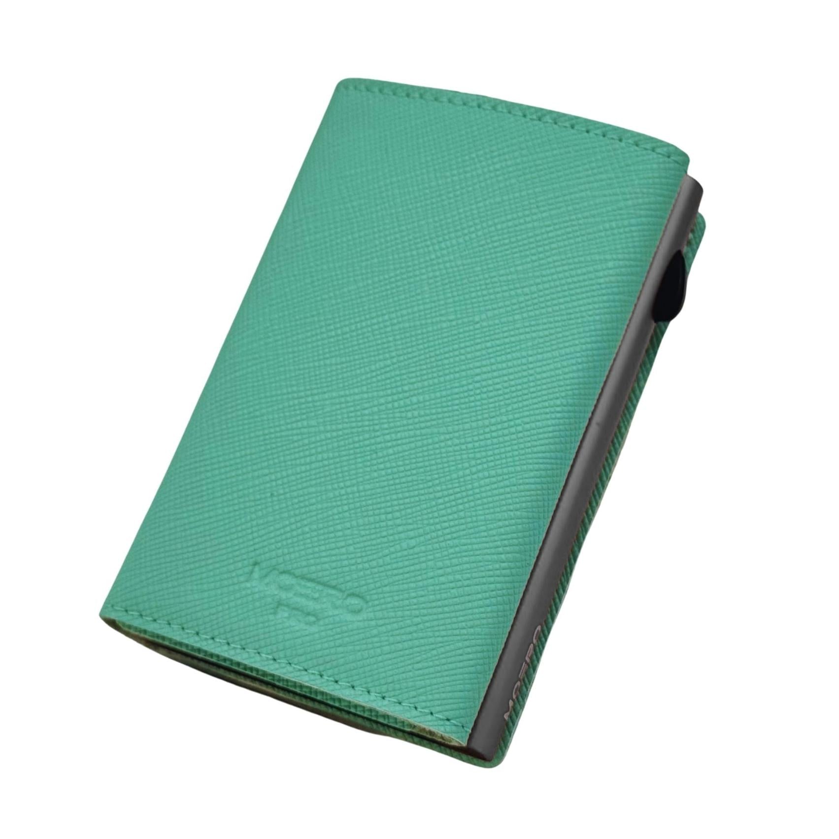 PRO Saffiano Aguamarina