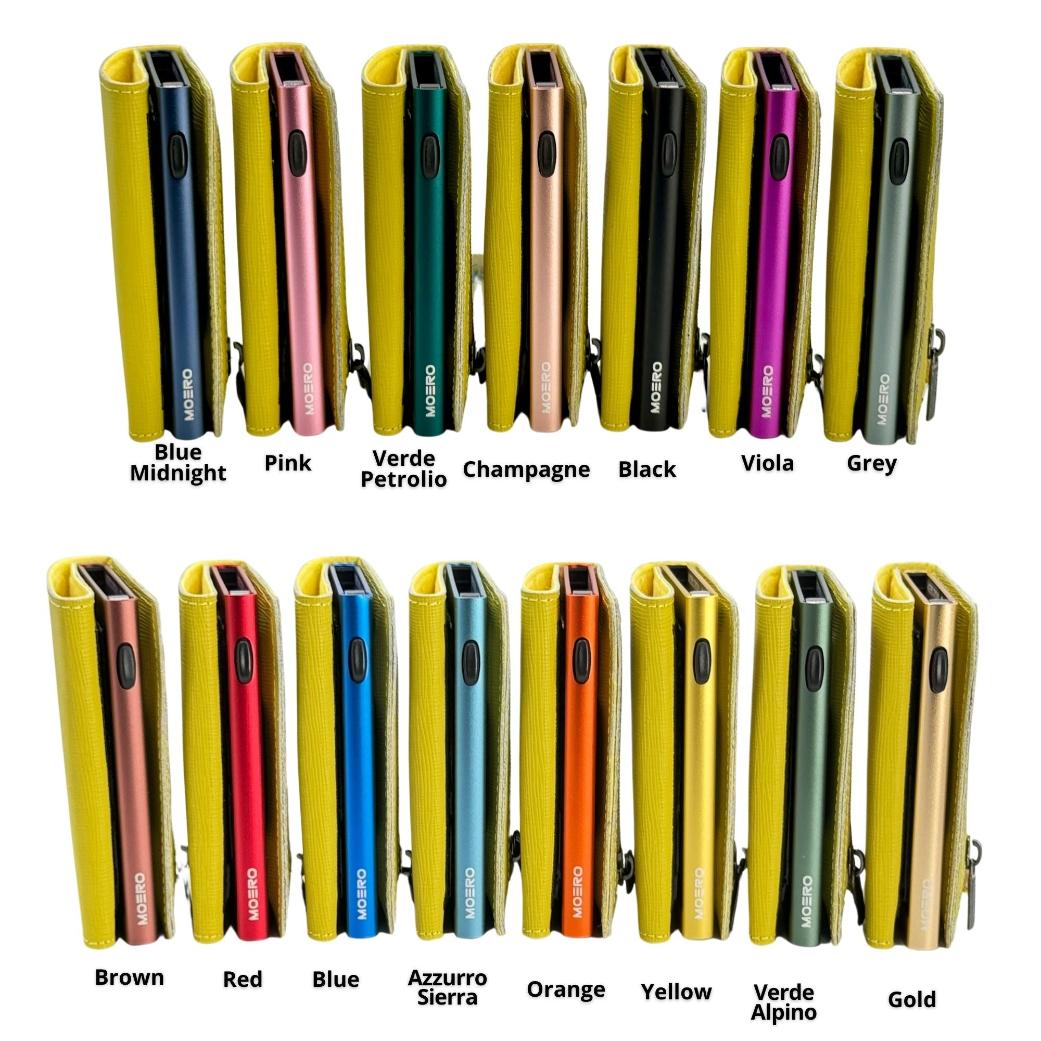 PRO Saffiano Lime Zip