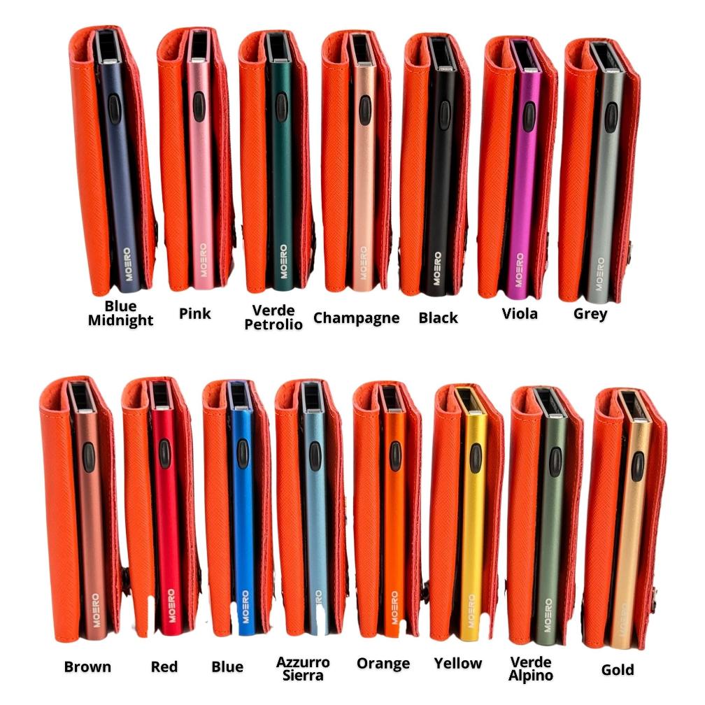 PRO Saffiano Arancione Zip