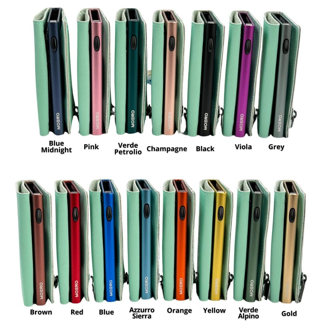 PRO Saffiano Aguamarina