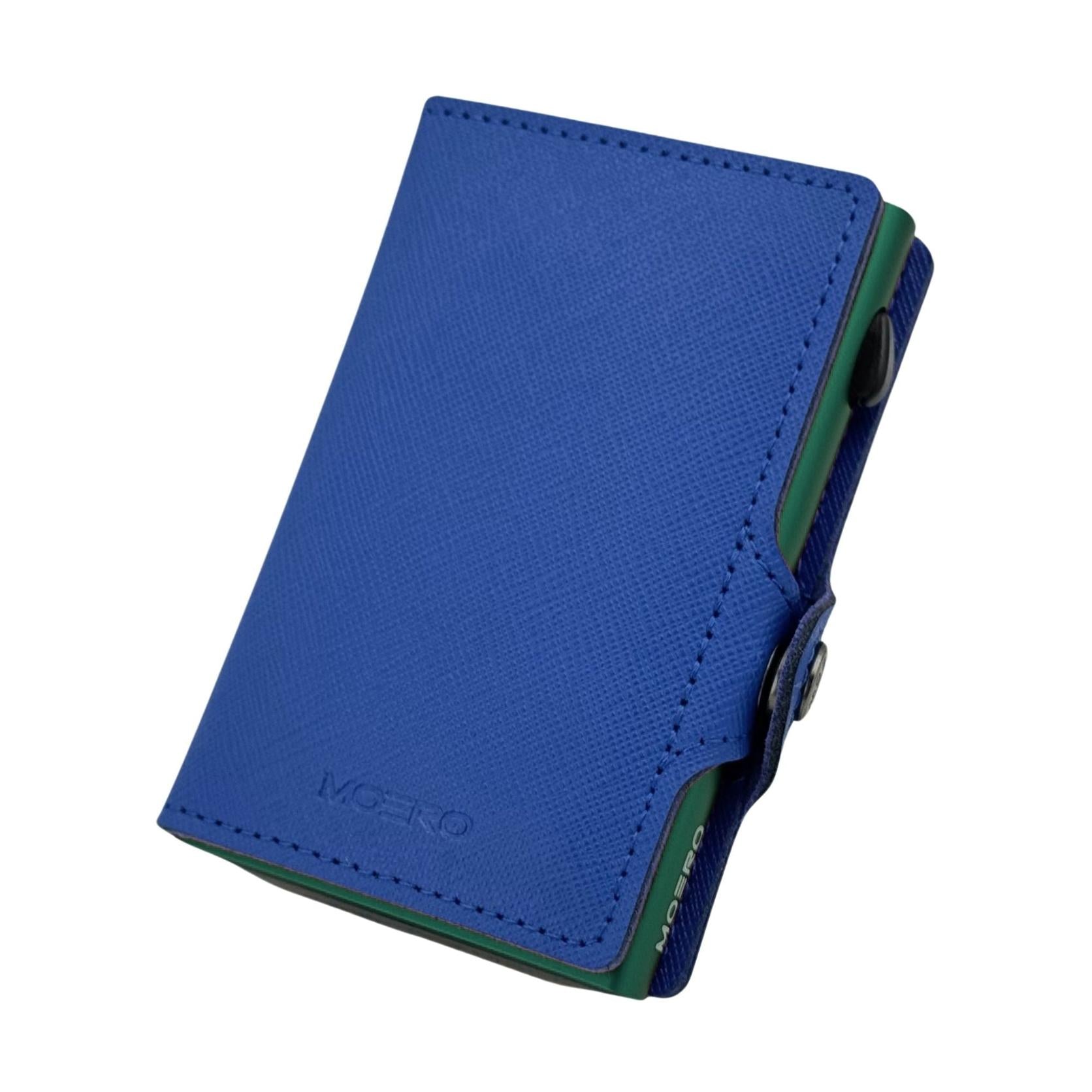 Cremallera azul saffiano Shock