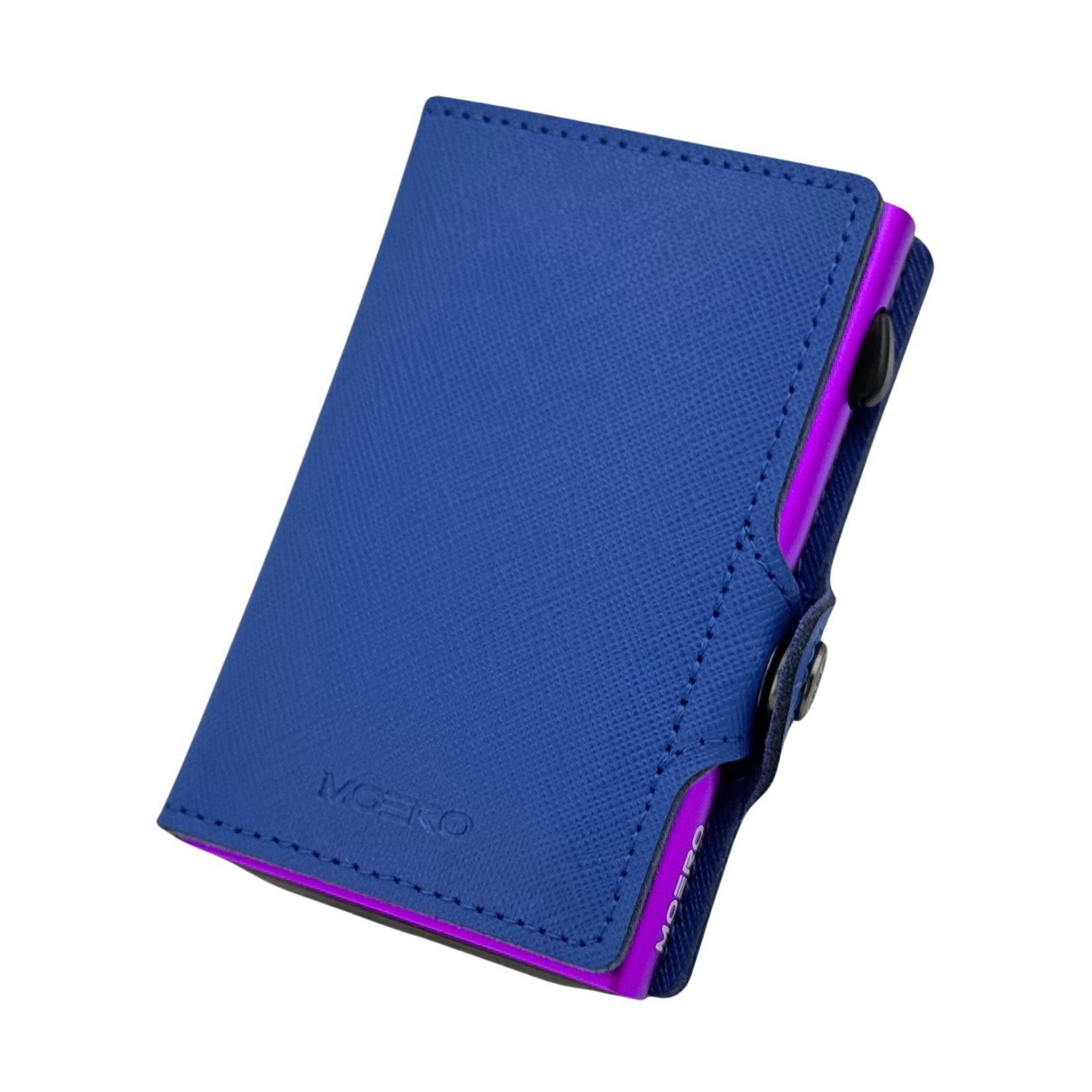 Cremallera azul saffiano Shock