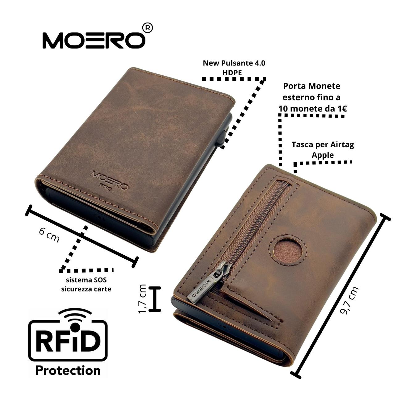 AirTag PRO Vintage Dark Brown