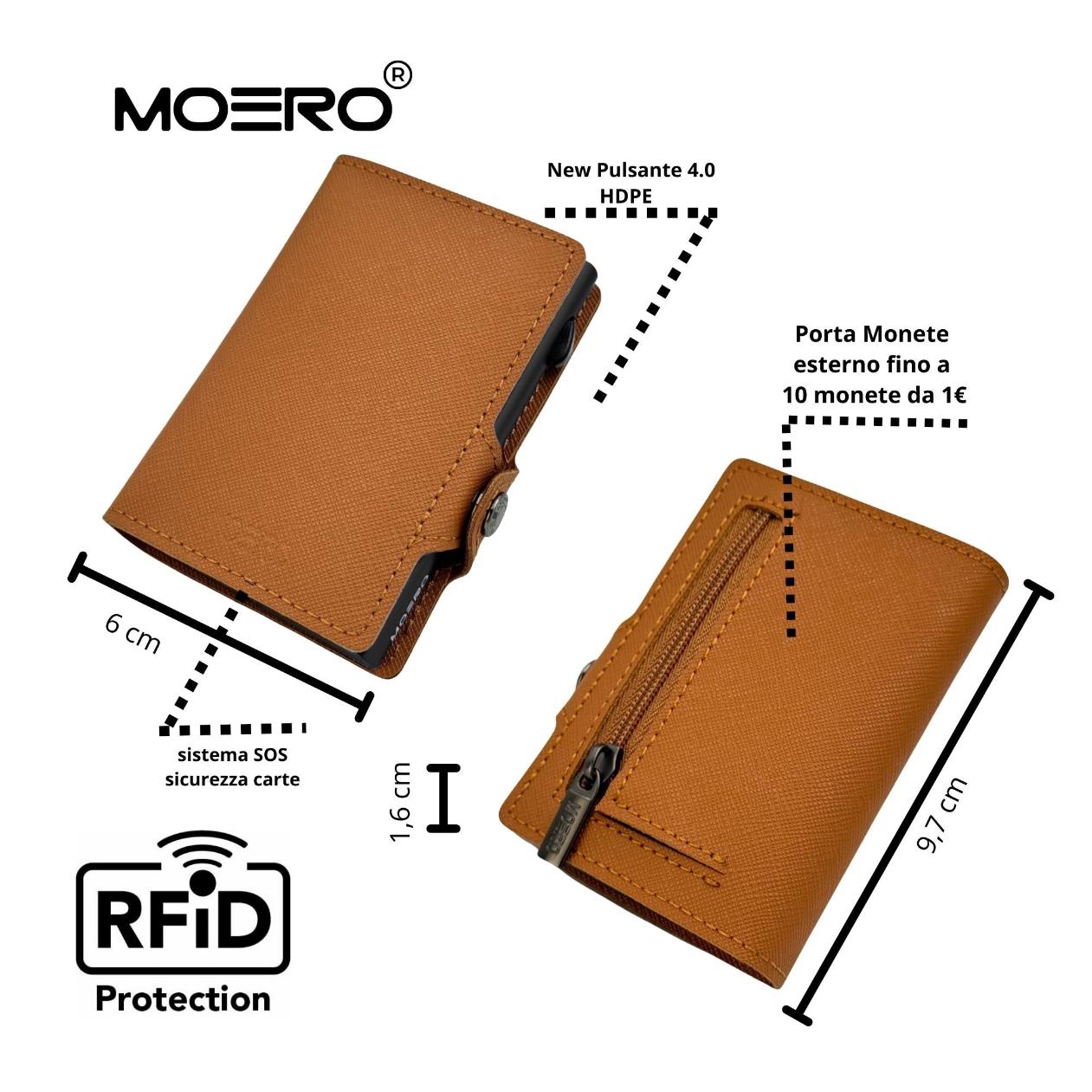 Fermeture éclair Saffiano Acorn