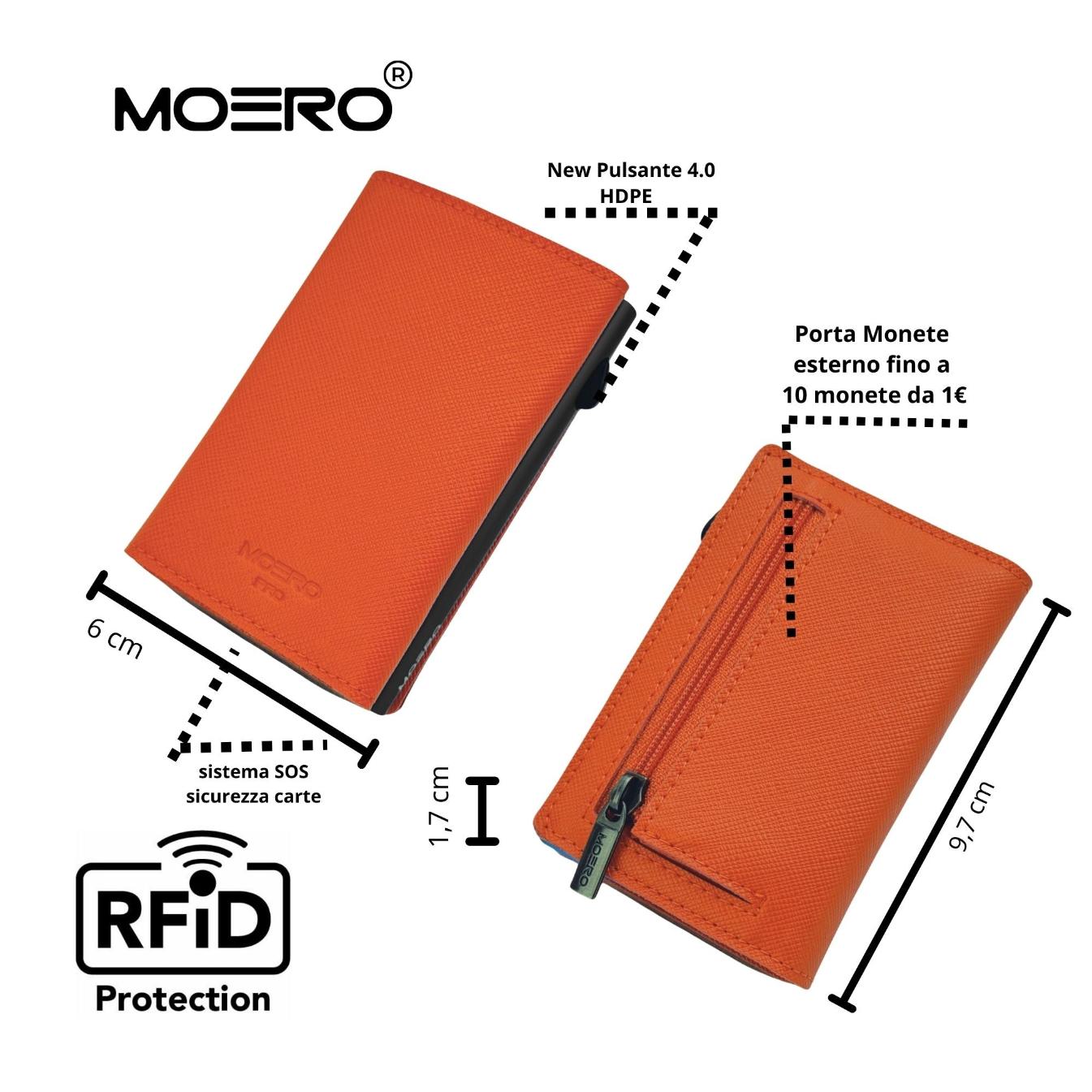PRO Saffiano Arancione Zip