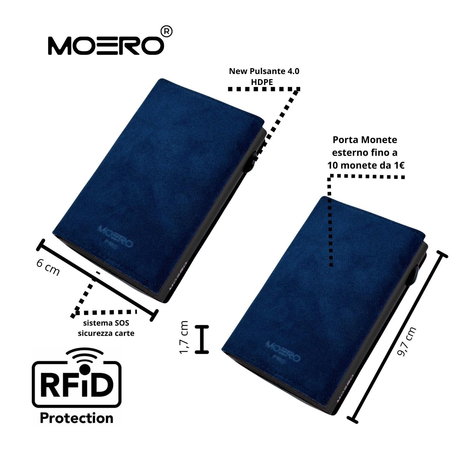 Pro Alcantara Blue Zip