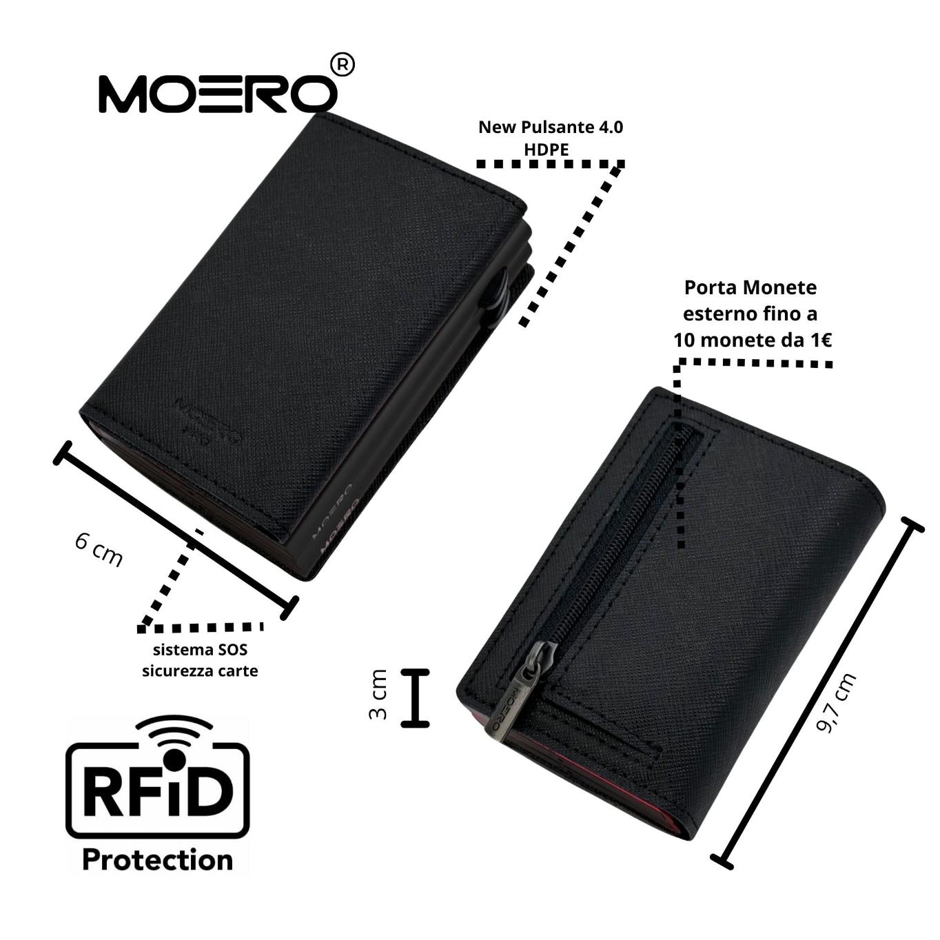 PRO DUAL Saffiano Black Zip