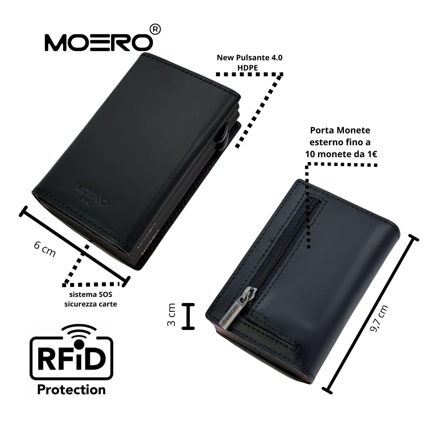 PRO DUAL Prestige Cremallera negra