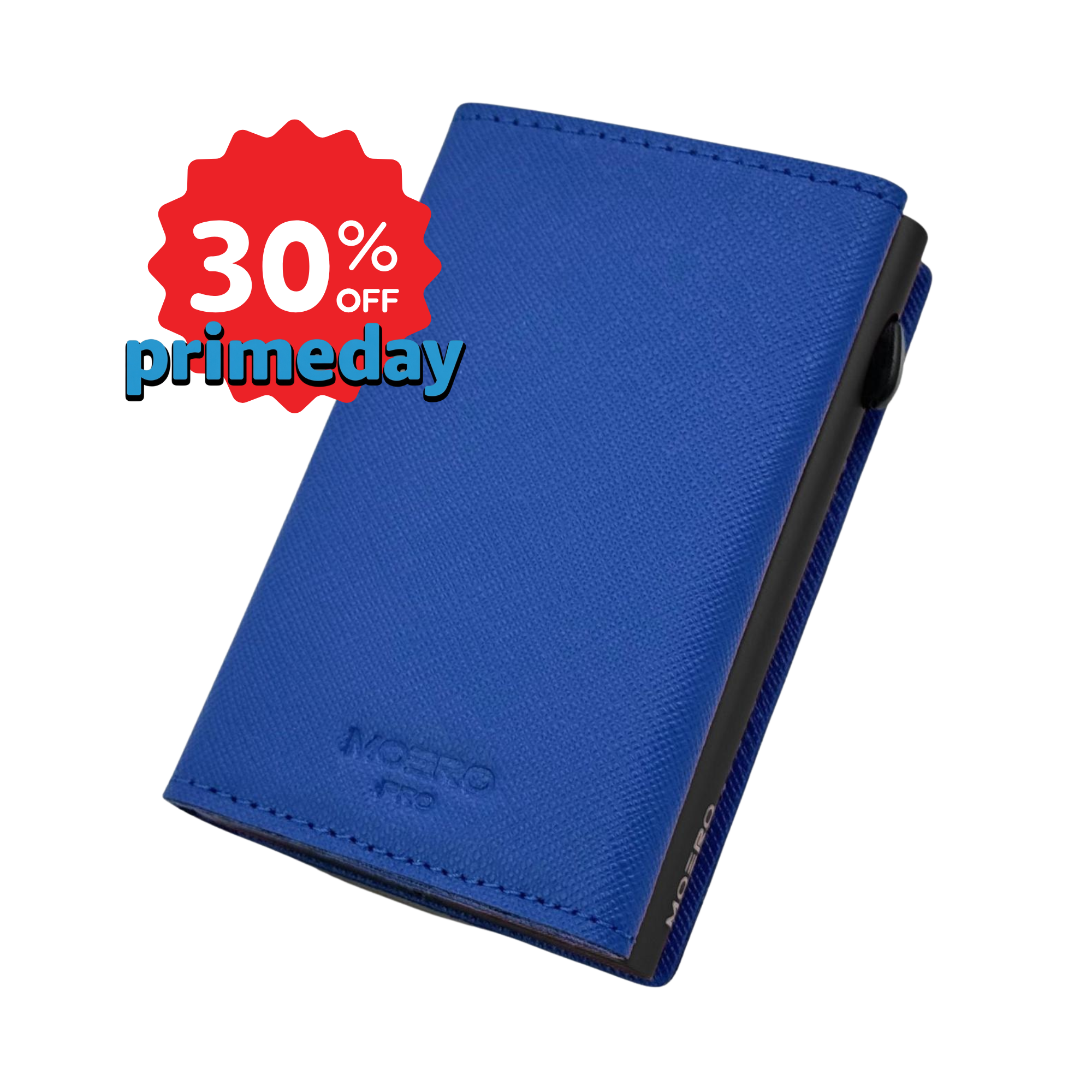 PRO Saffiano Blue Shock Zip