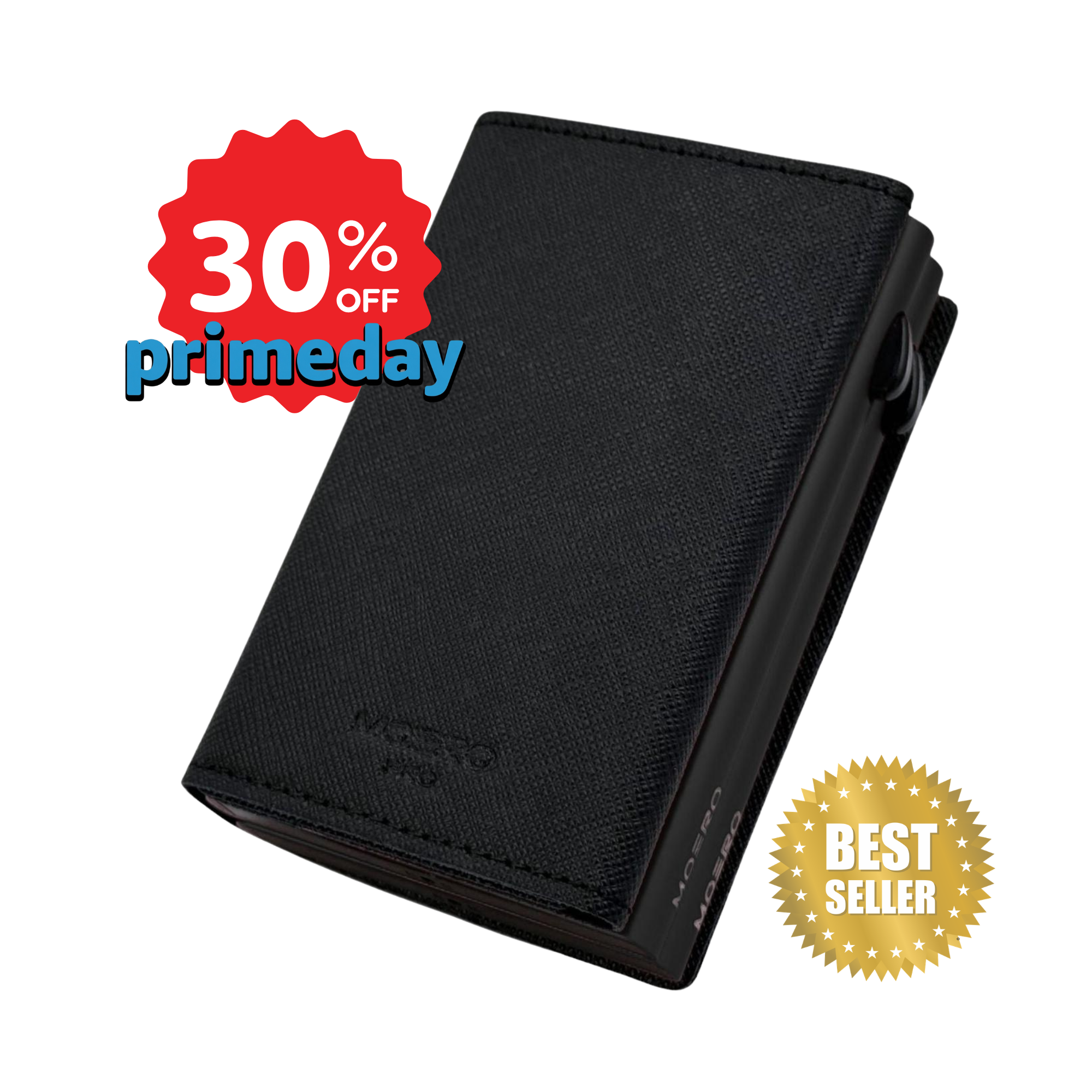 PRO DUAL Saffiano Black Zip