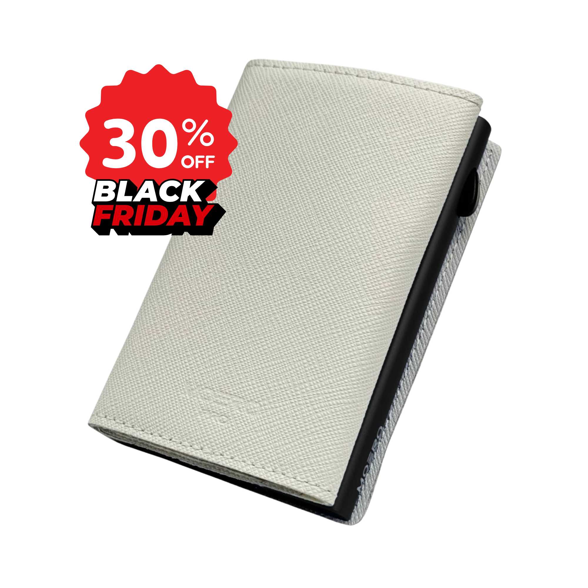 PRO Saffiano White Zip