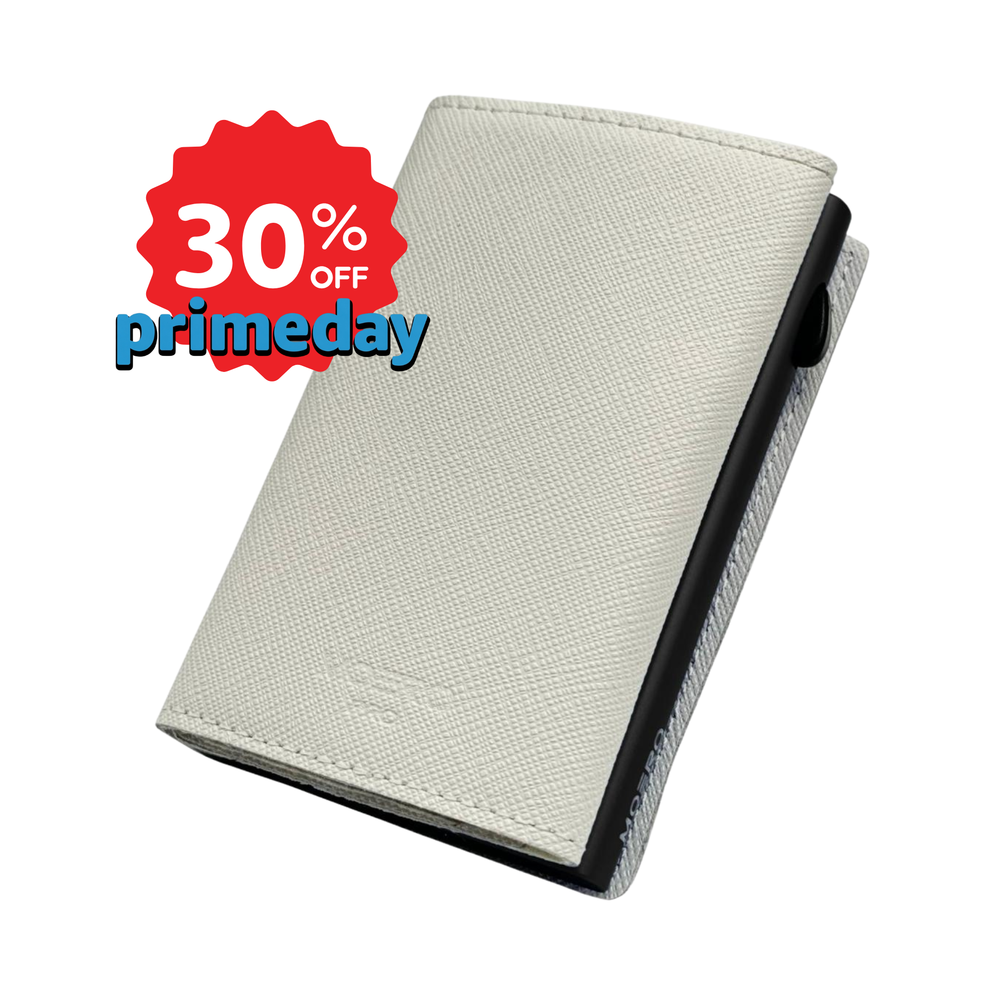 PRO Saffiano White Zip
