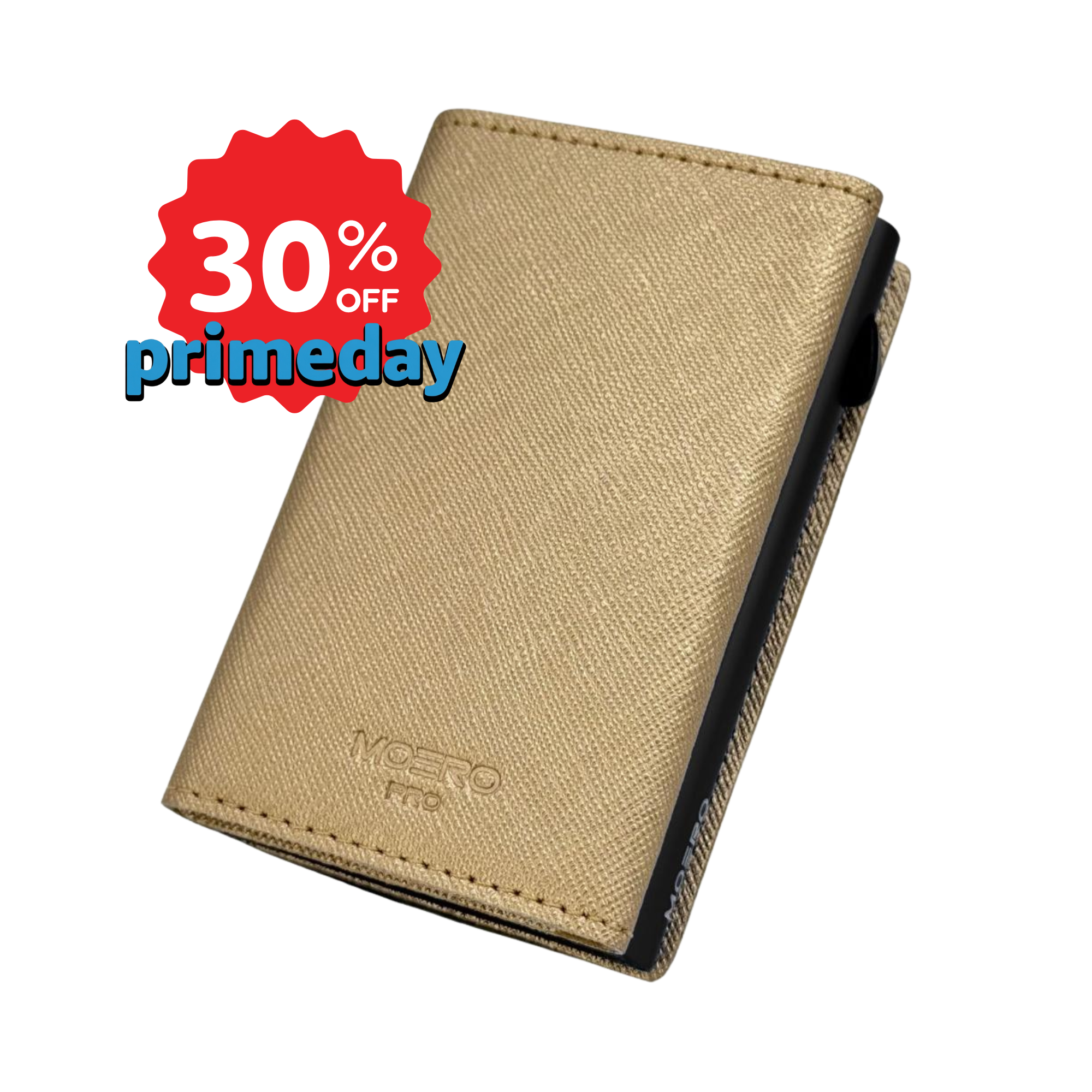 PRO Saffiano Gold Zip