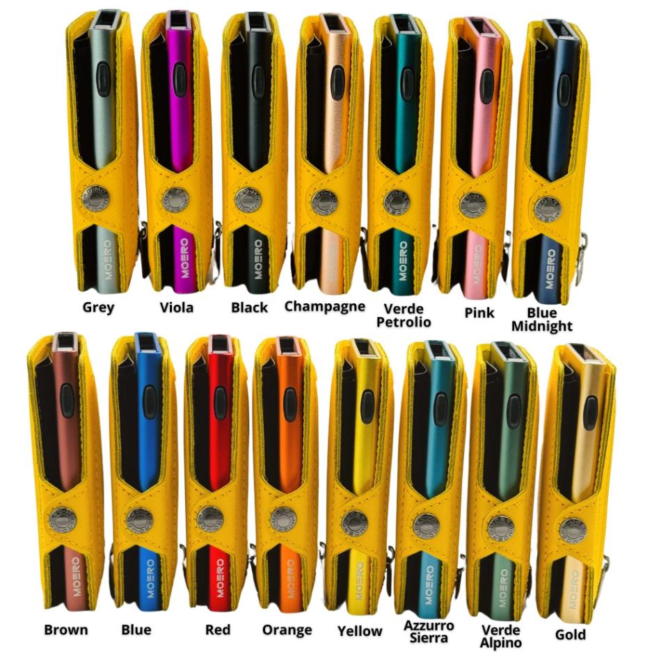 Cremallera amarilla Saffiano