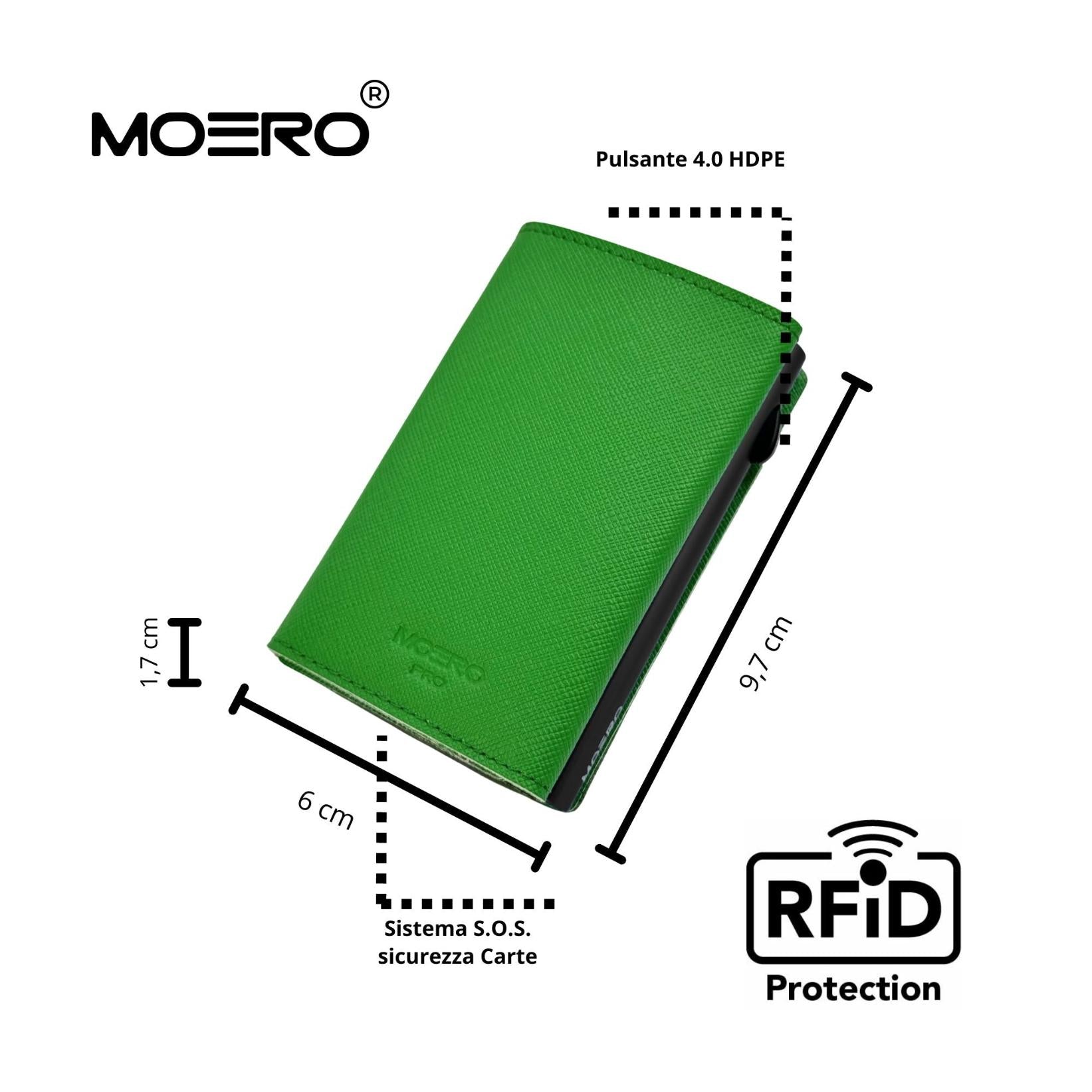 PRO Saffiano Verde Smeraldo