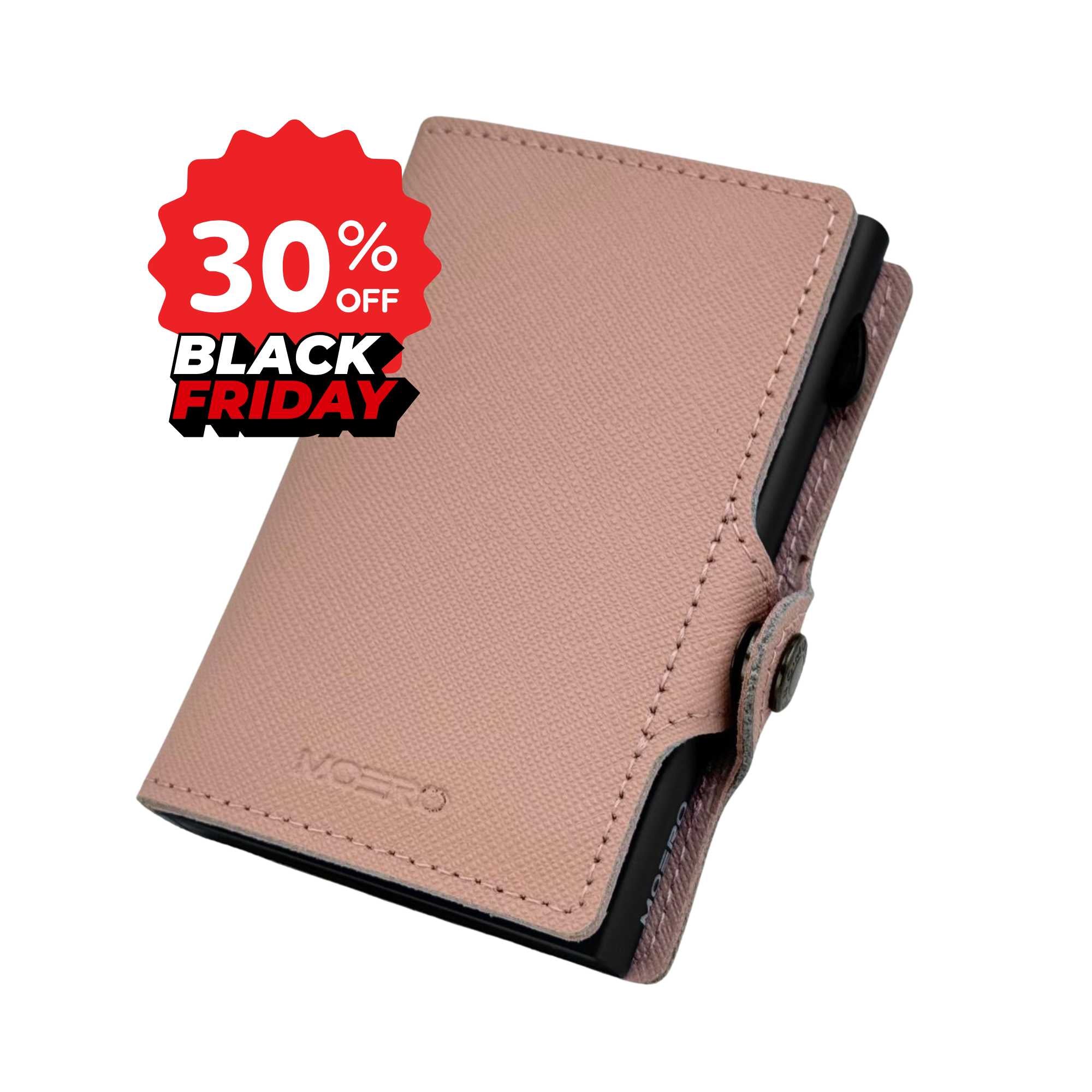 Cremallera rosa saffiano