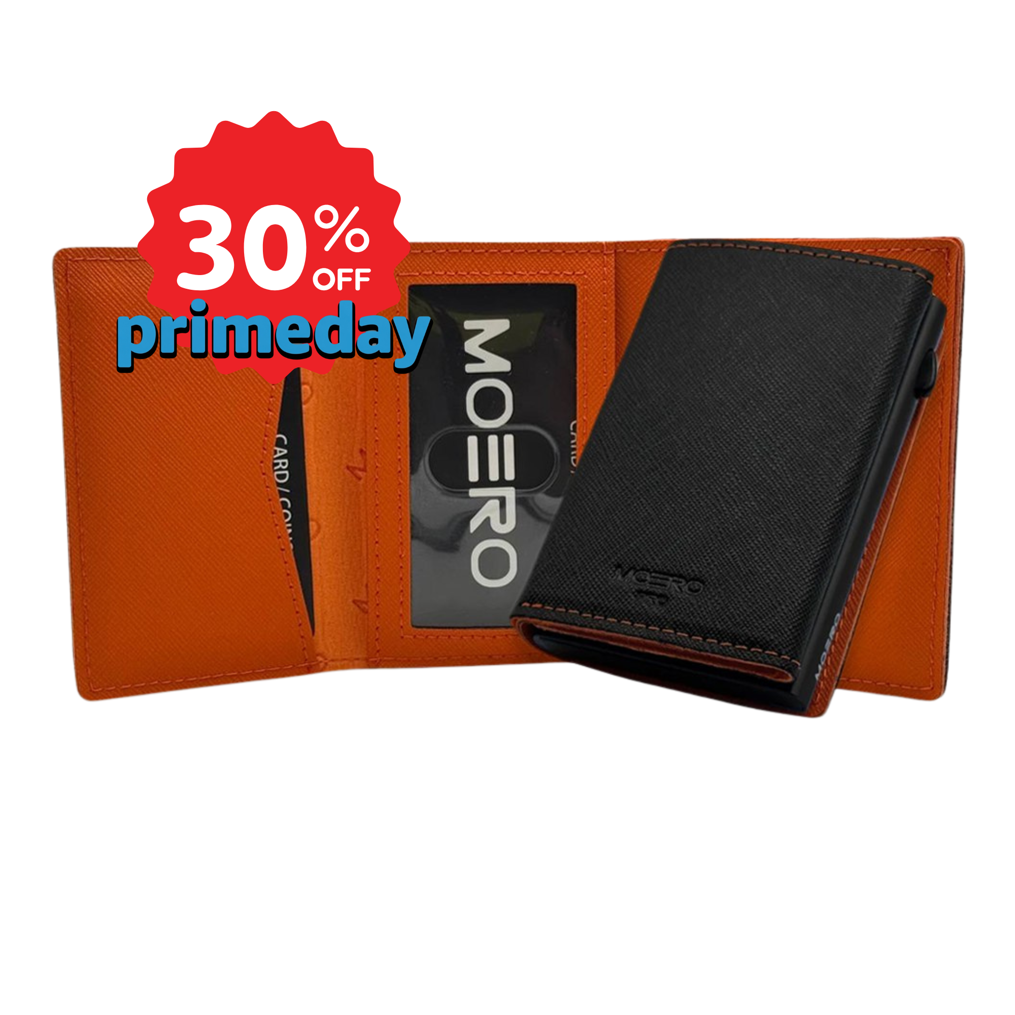 PRO PLUS Saffiano Black & Orange