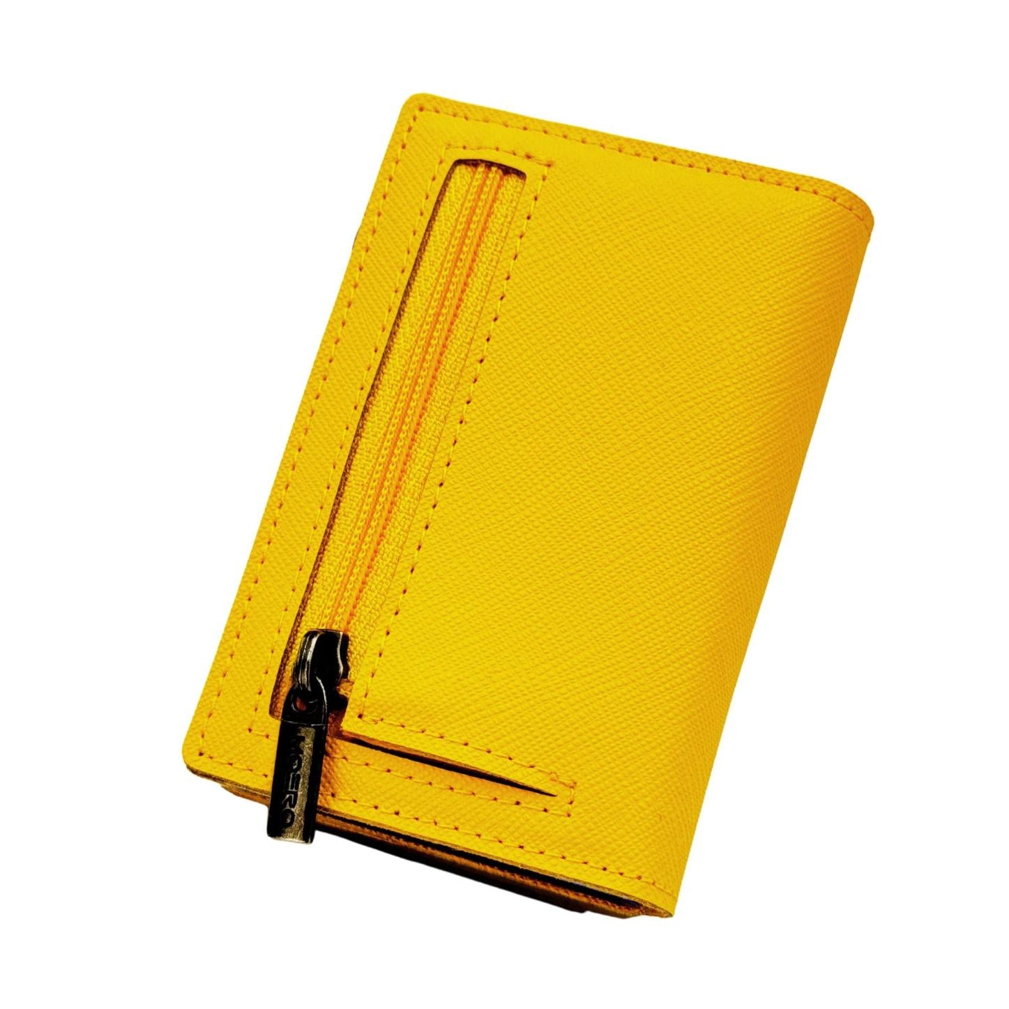 PRO Saffiano Yellow Zip
