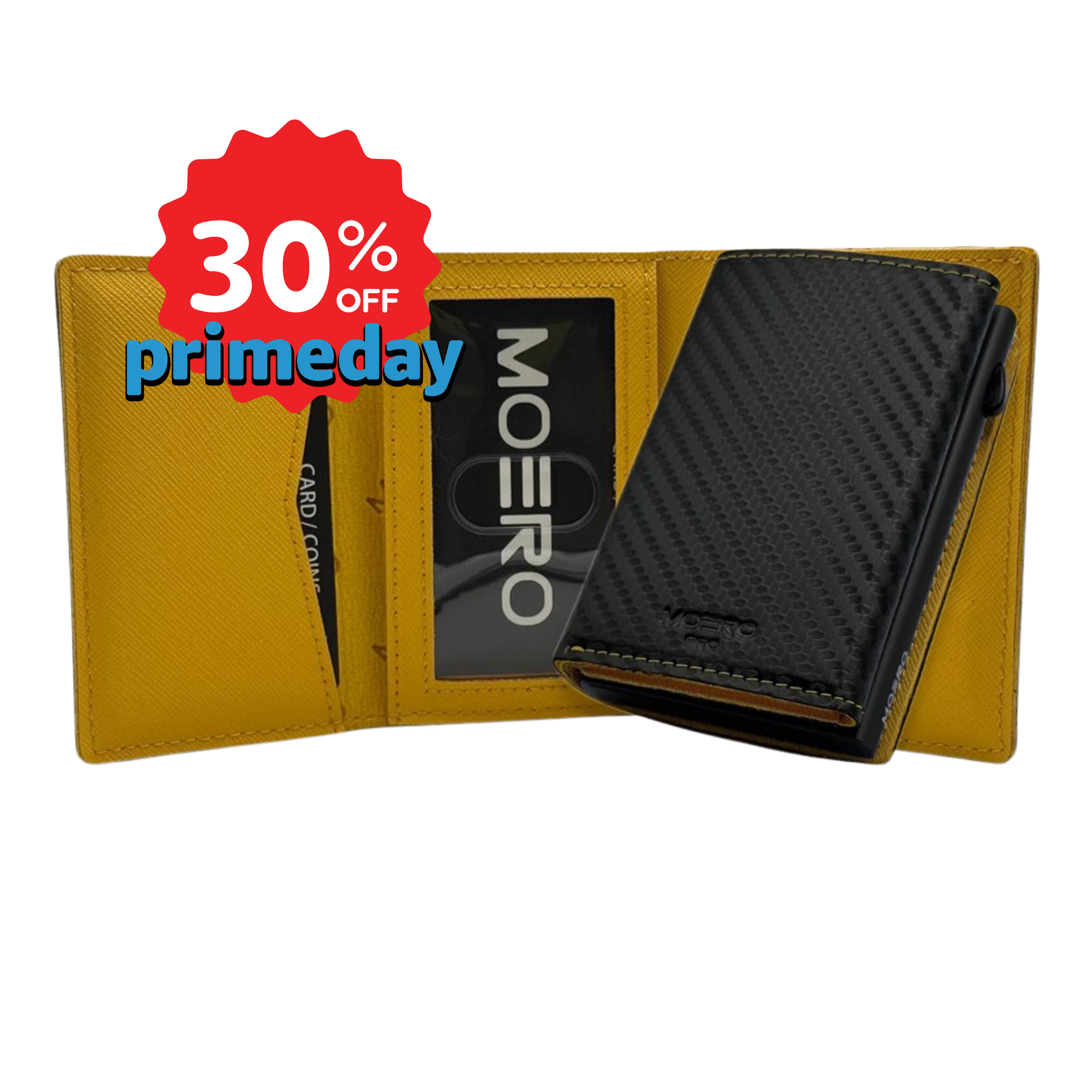 PRO PLUS Carbon/Saffiano Black&Yellow