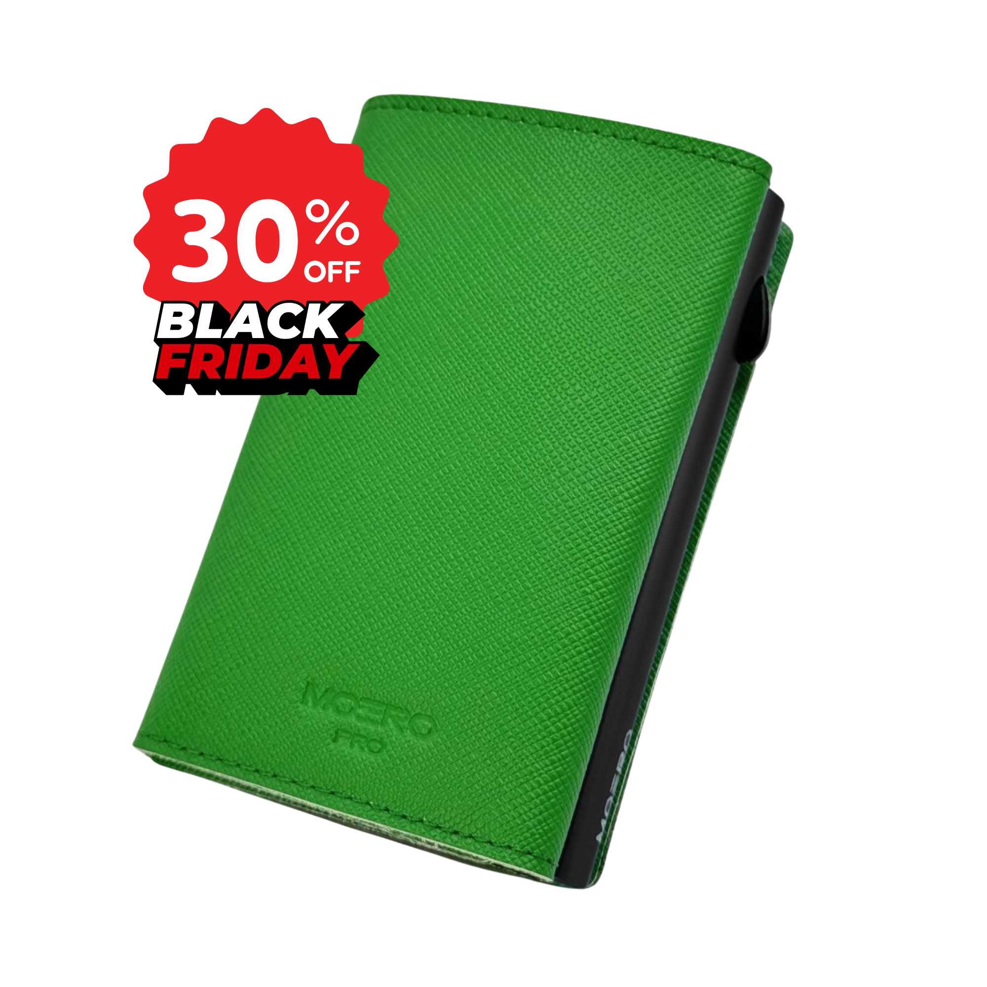 PRO Saffiano Verde Smeraldo Zip