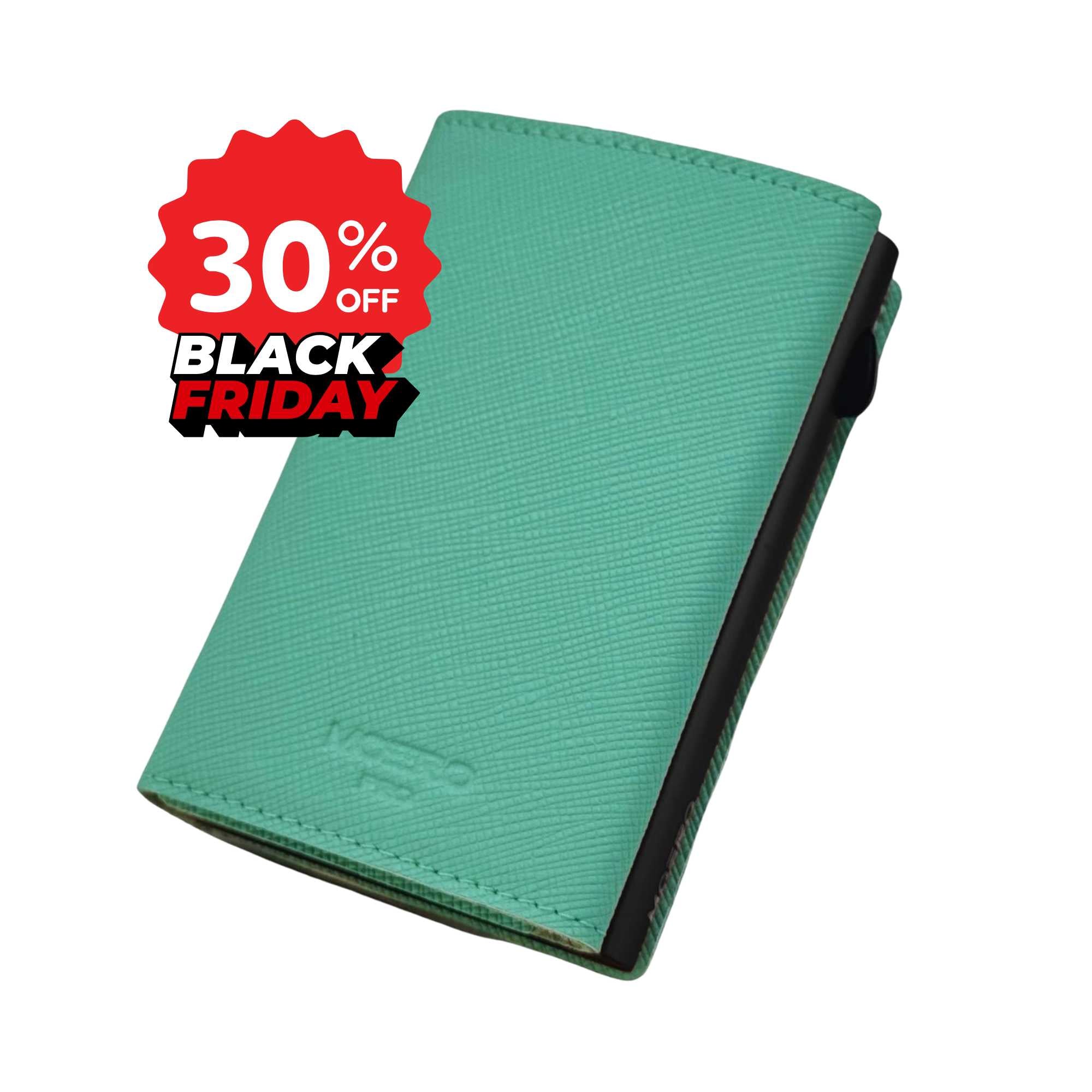 PRO Saffiano Aguamarina