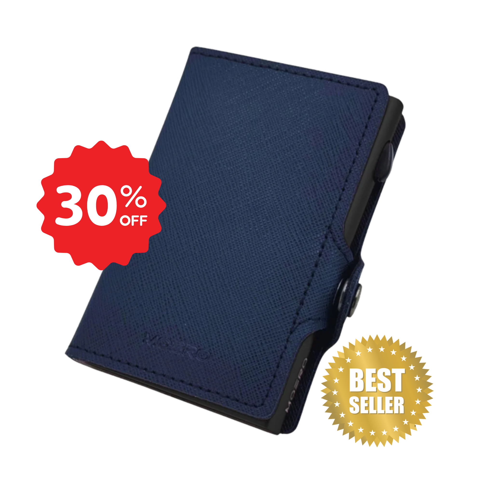 Saffiano Blue Navy ZIP