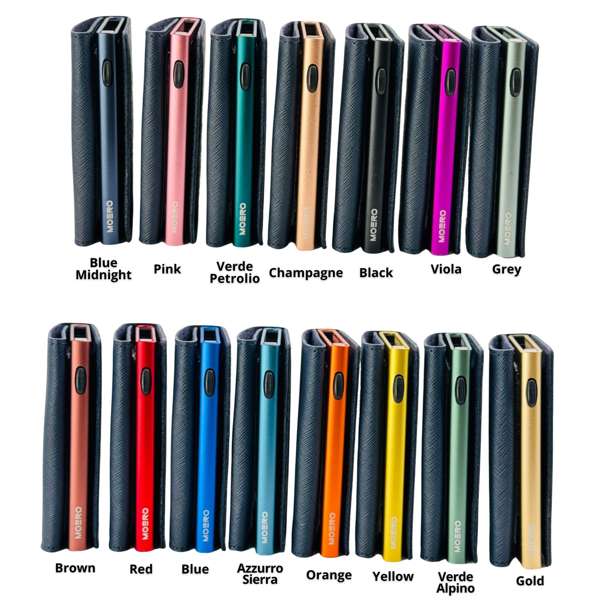 Airtag PRO Saffiano Bleu Marine Zip