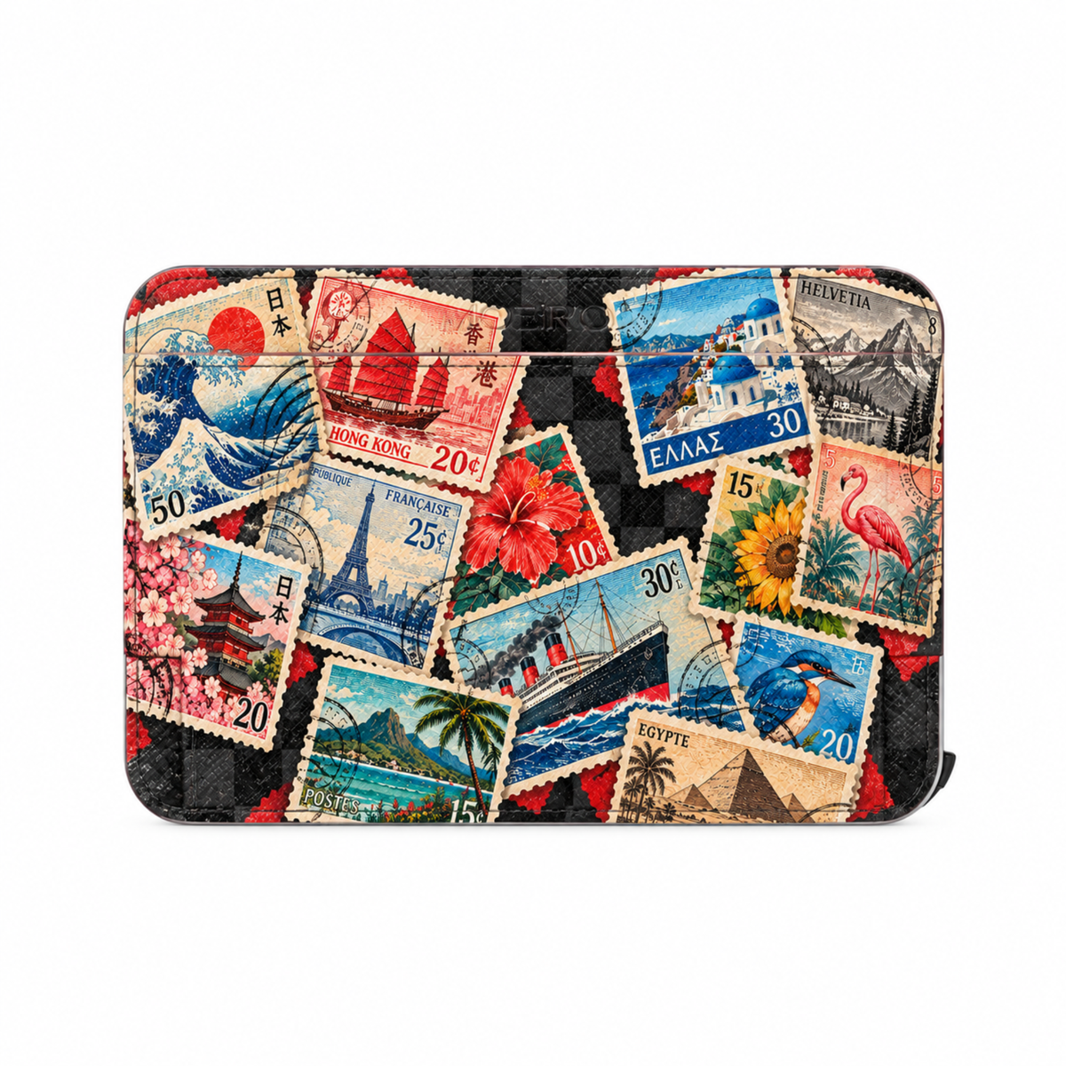 Moero M2 Pro - World Tour - Underground art Limited Edition - MagSafe Wallet – Portafoglio RFID in Alluminio e Vera Pelle Saffiano Antigraffio