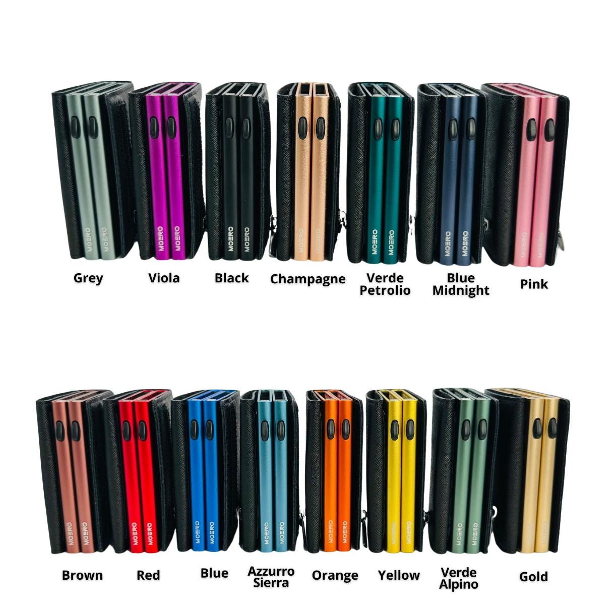 PRO DUAL Saffiano Black Zip