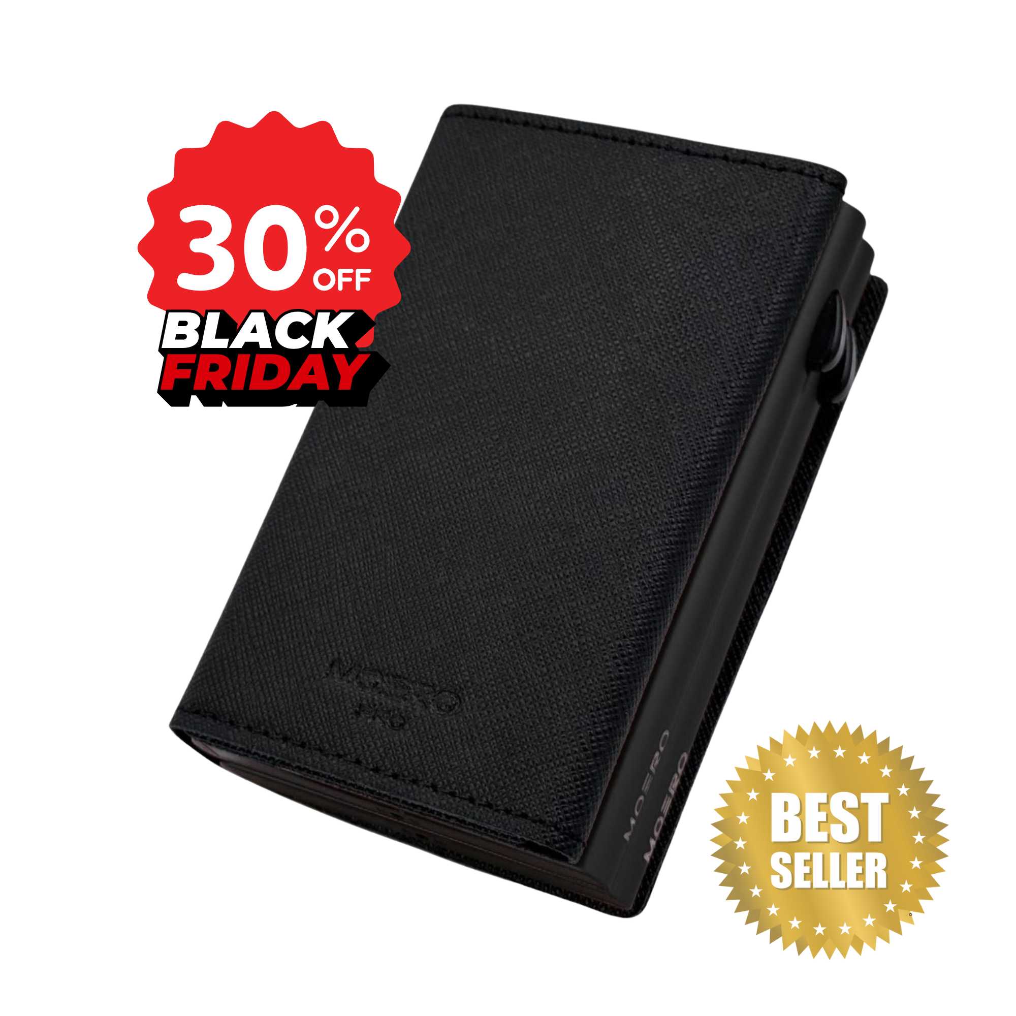 PRO DUAL Saffiano Black Zip