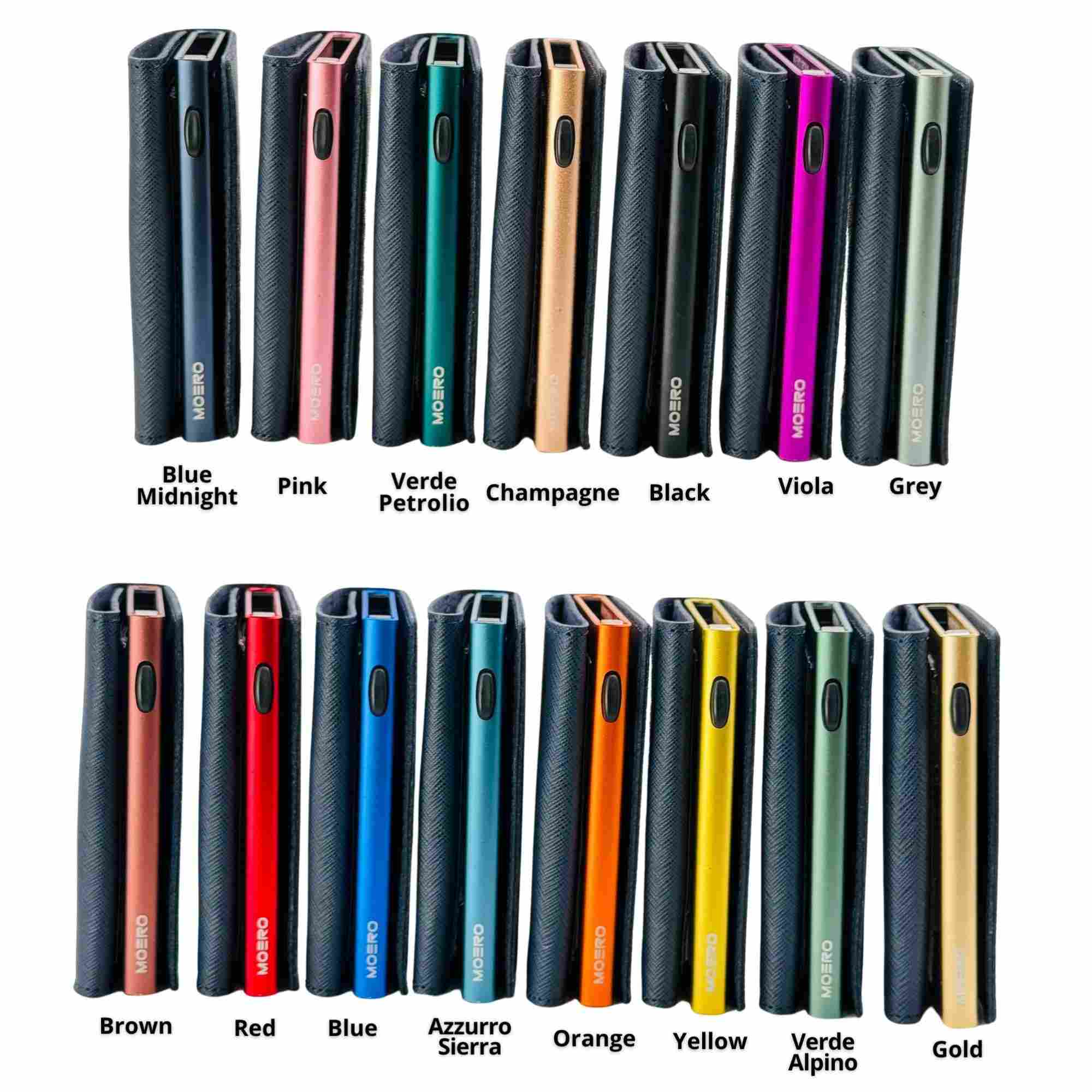 PRO Saffiano Blue Navy Reißverschluss