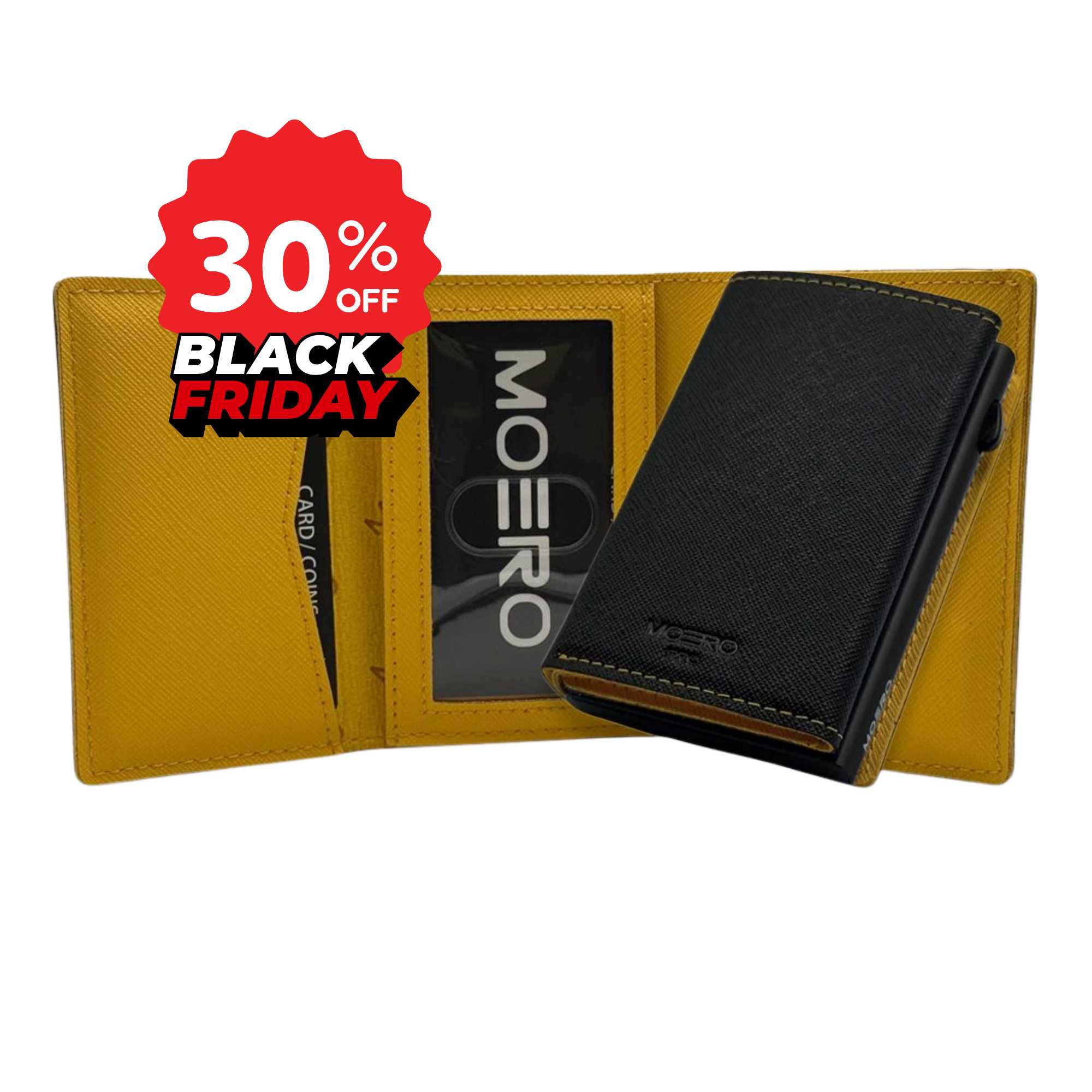 PRO PLUS Saffiano Black & Yellow