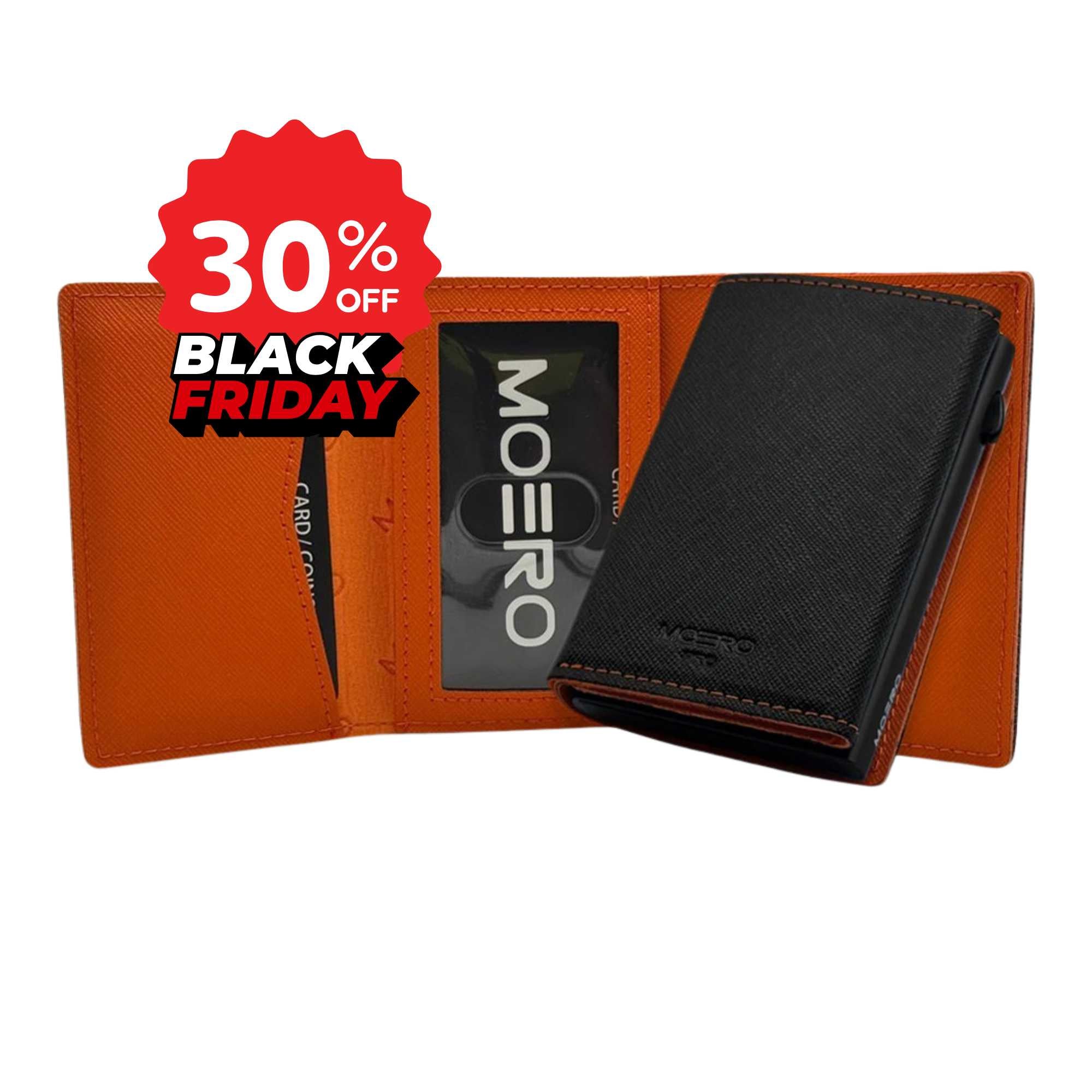 PRO PLUS Saffiano Black & Orange