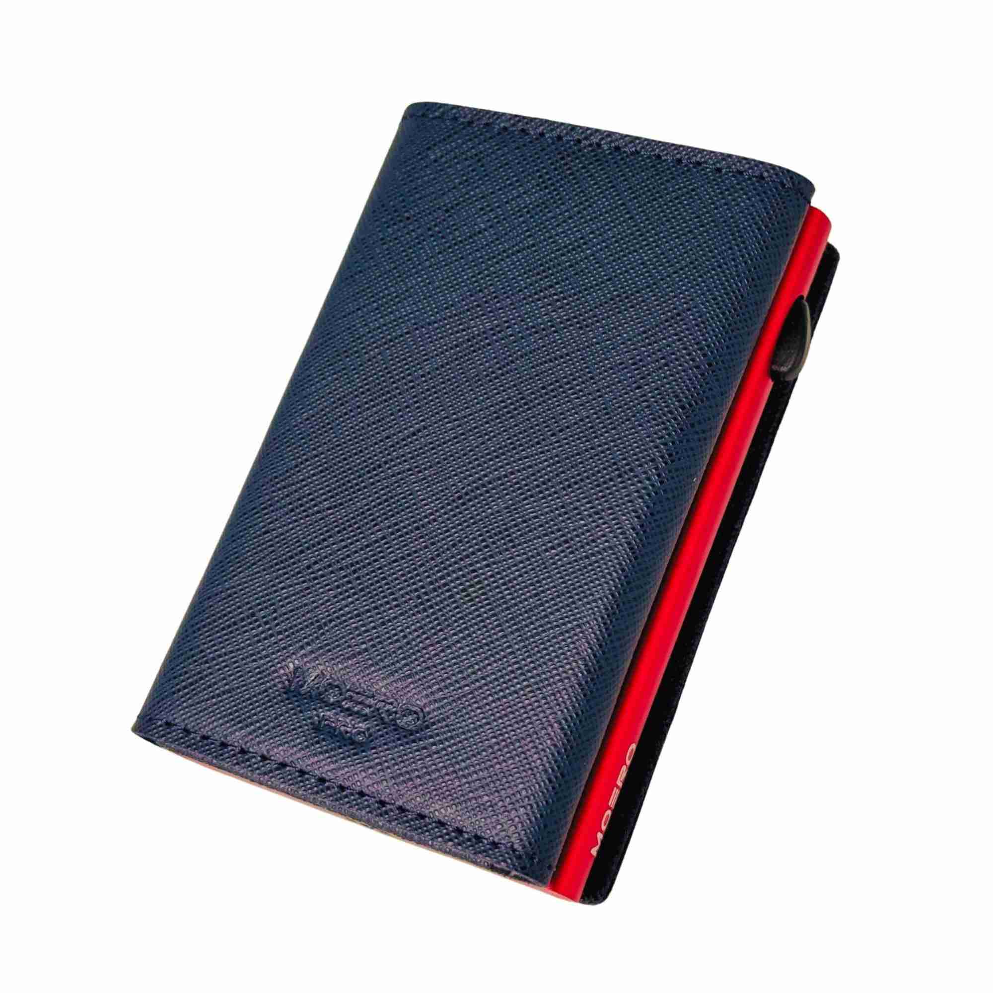 PRO Saffiano Blue Navy Reißverschluss