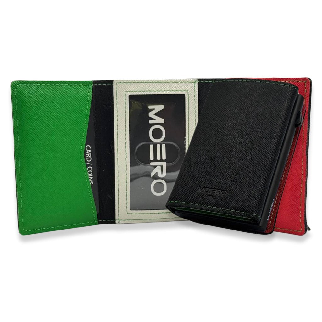 PRO PLUS Saffiano Black FLAG Italy