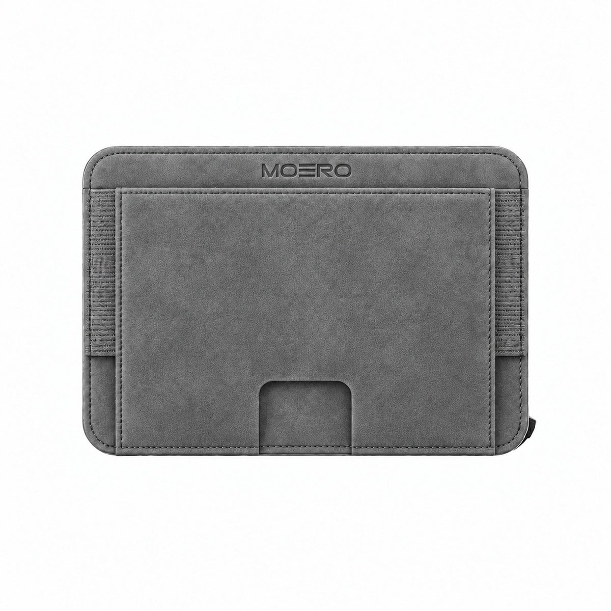Moero M2 ULTRA SUPERIOR microfibra scamosciata MagSafe Wallet con Apple Find My Integrato – Portafoglio RFID in Alluminio e Alcantara