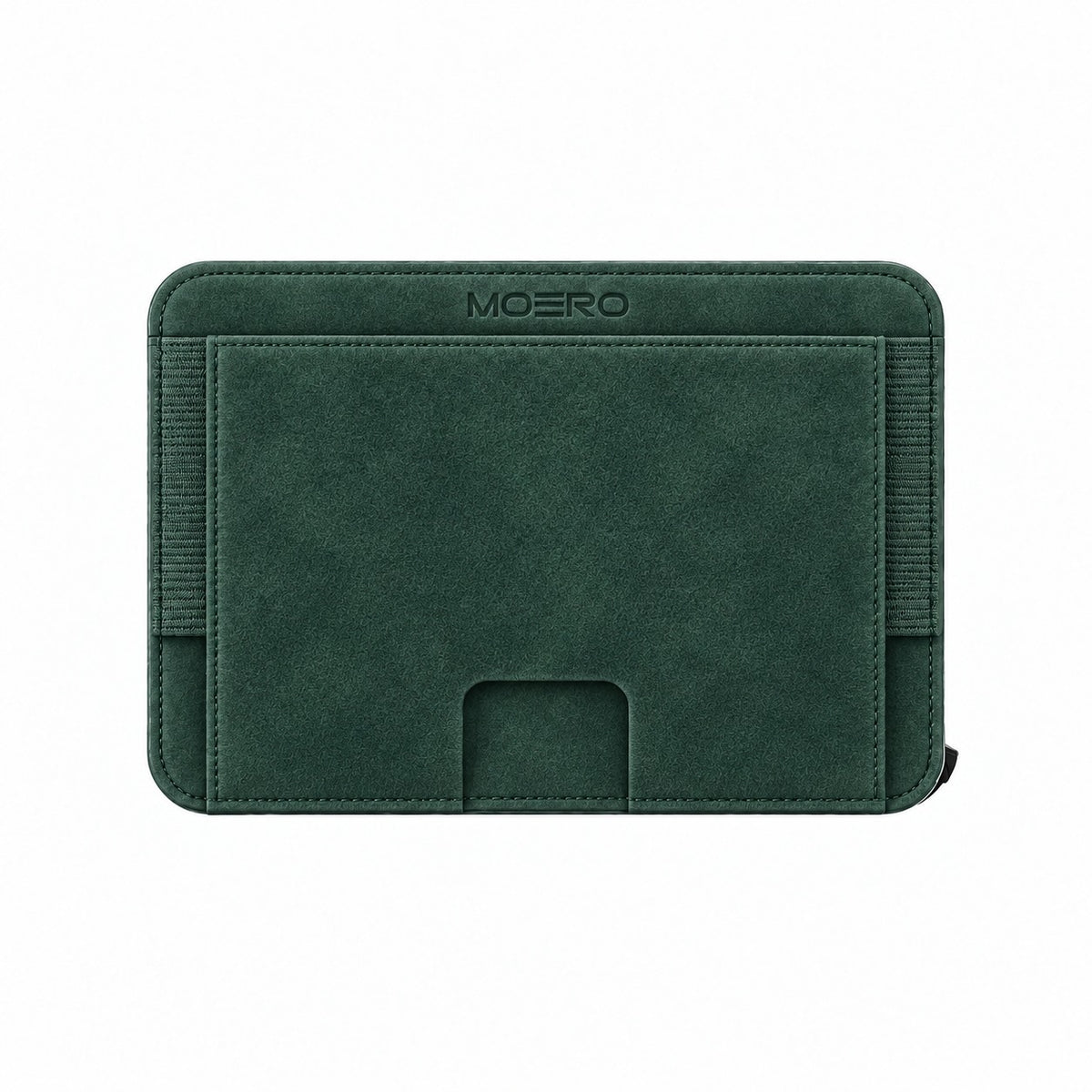 Moero M2 ULTRA SUPERIOR microfibra scamosciata MagSafe Wallet con Apple Find My Integrato – Portafoglio RFID in Alluminio e Alcantara