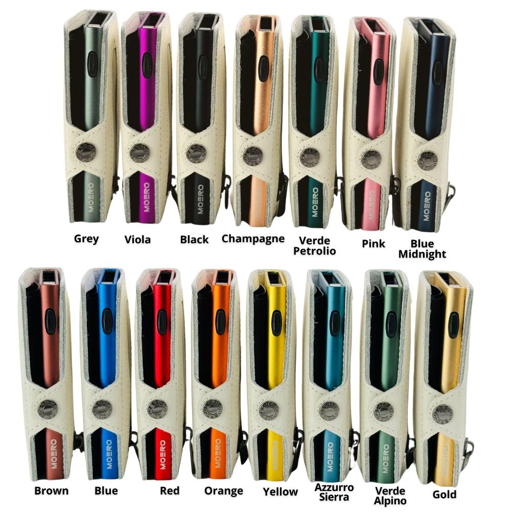 Cremallera blanca Saffiano