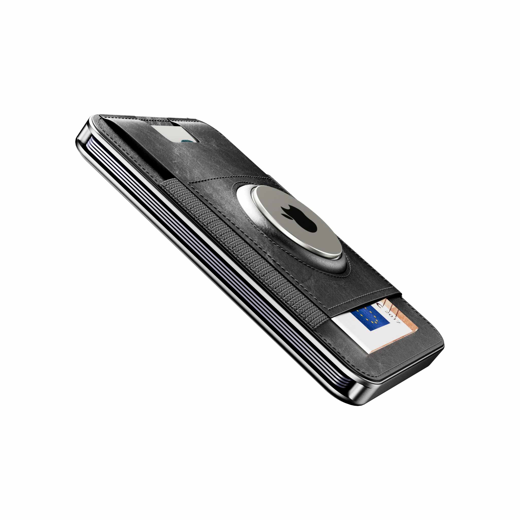 M2 PRO Airtag Vintage Schwarz