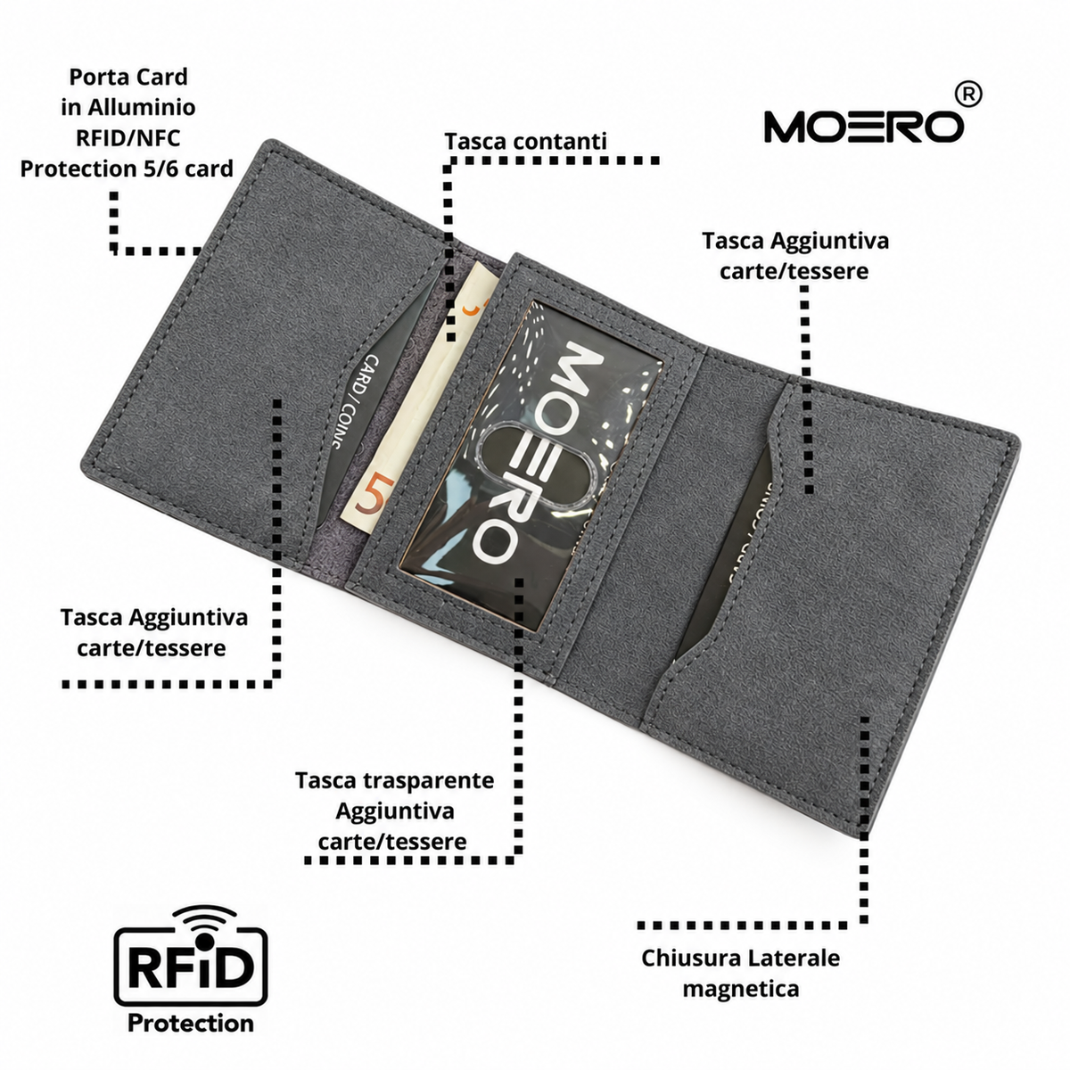 PRO PLUS Alcantara Noir Zip