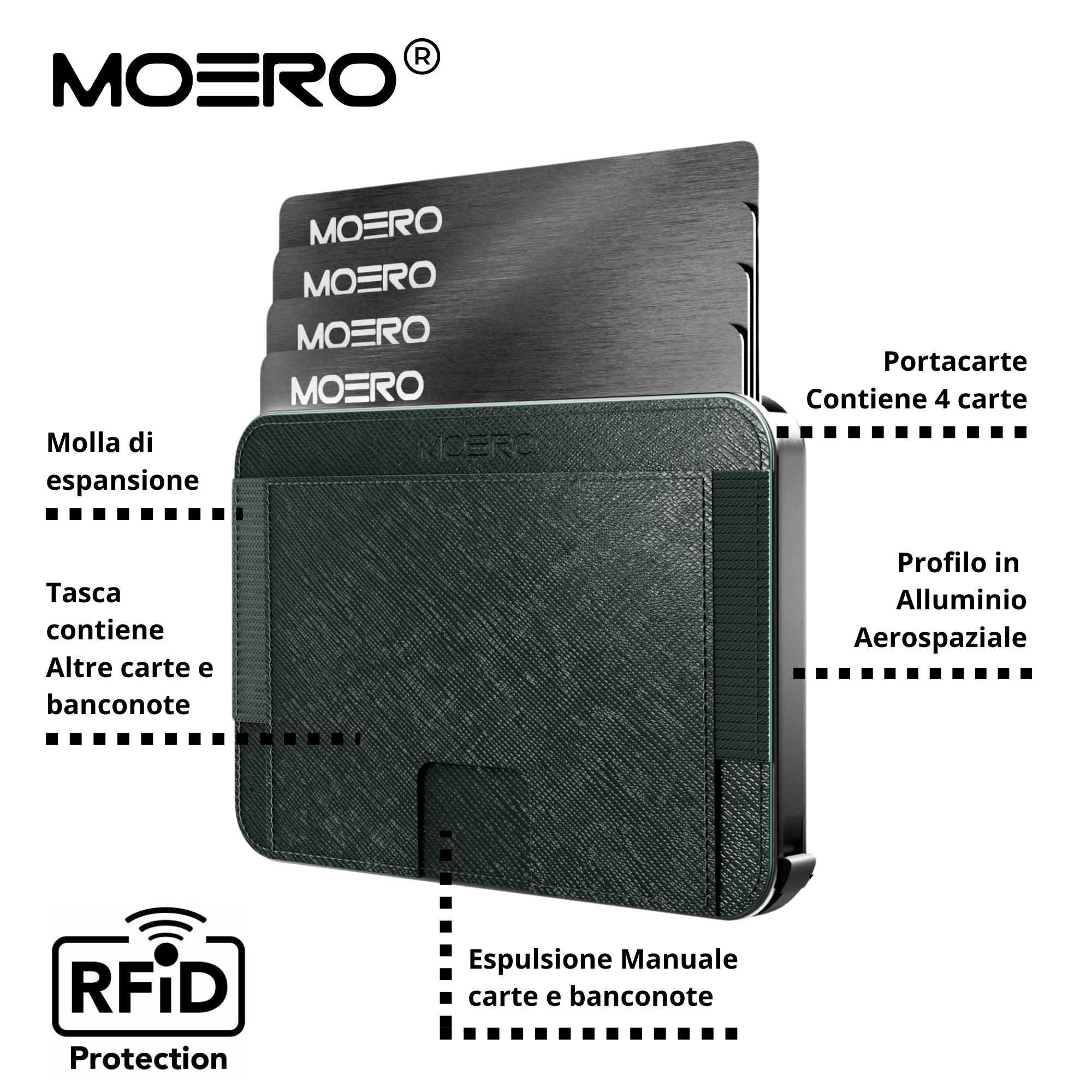 M2 PRO Saffiano Green