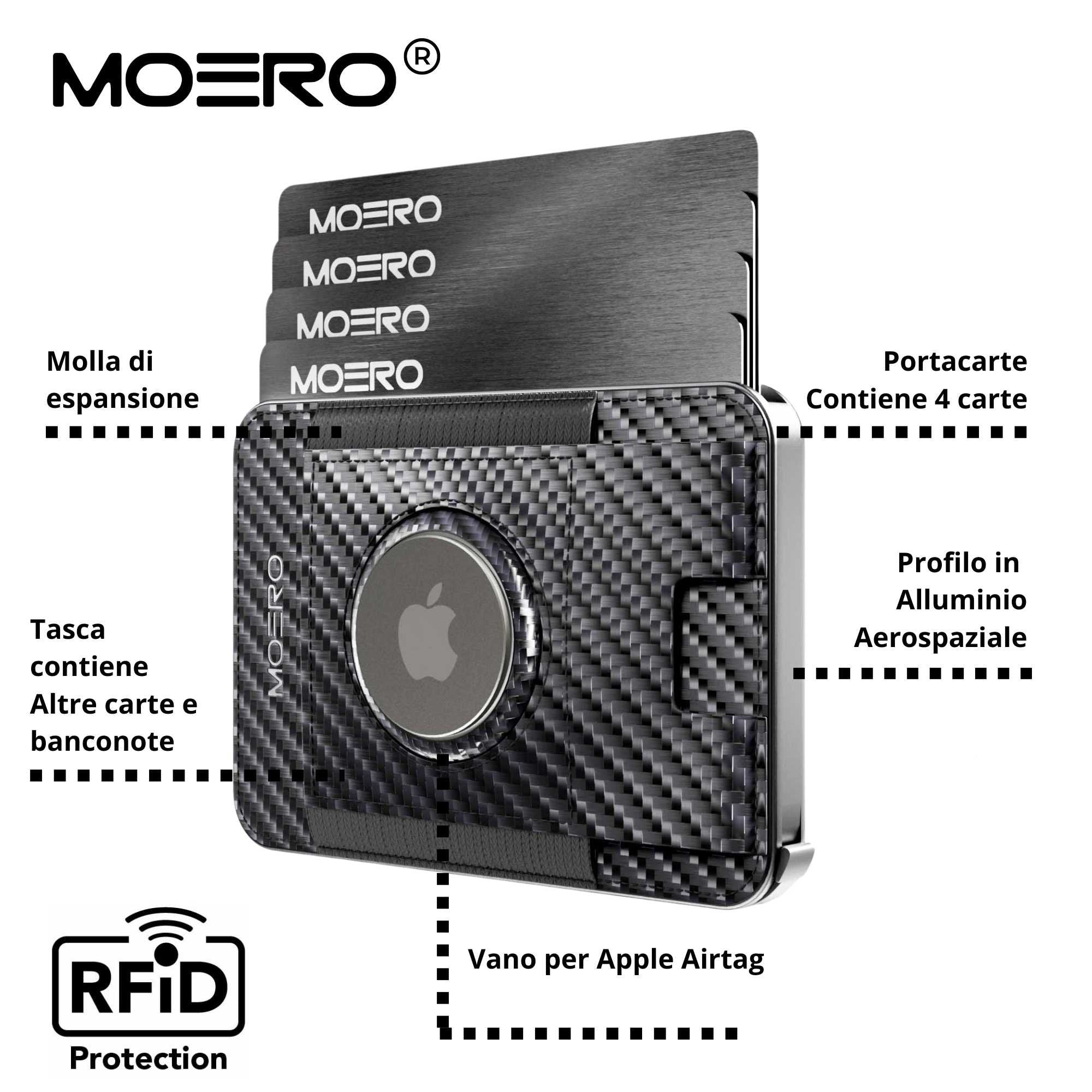 M2 PRO Airtag Carbon Black - Main Image