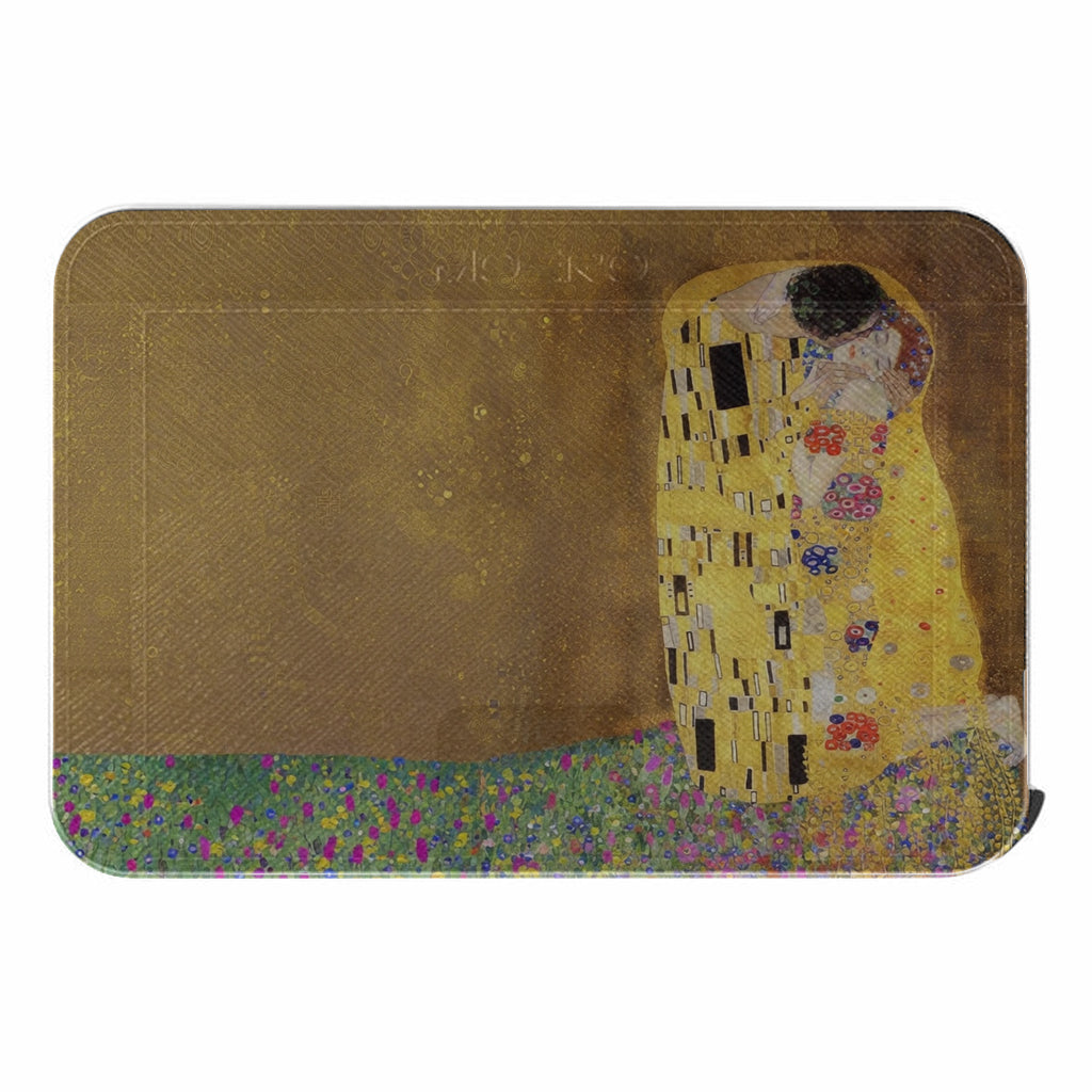 Moero M2 Pro - Bacio di Klimt Limited Edition - MagSafe Wallet  – Portafoglio RFID in Alluminio e Vera Pelle Saffiano Antigraffio