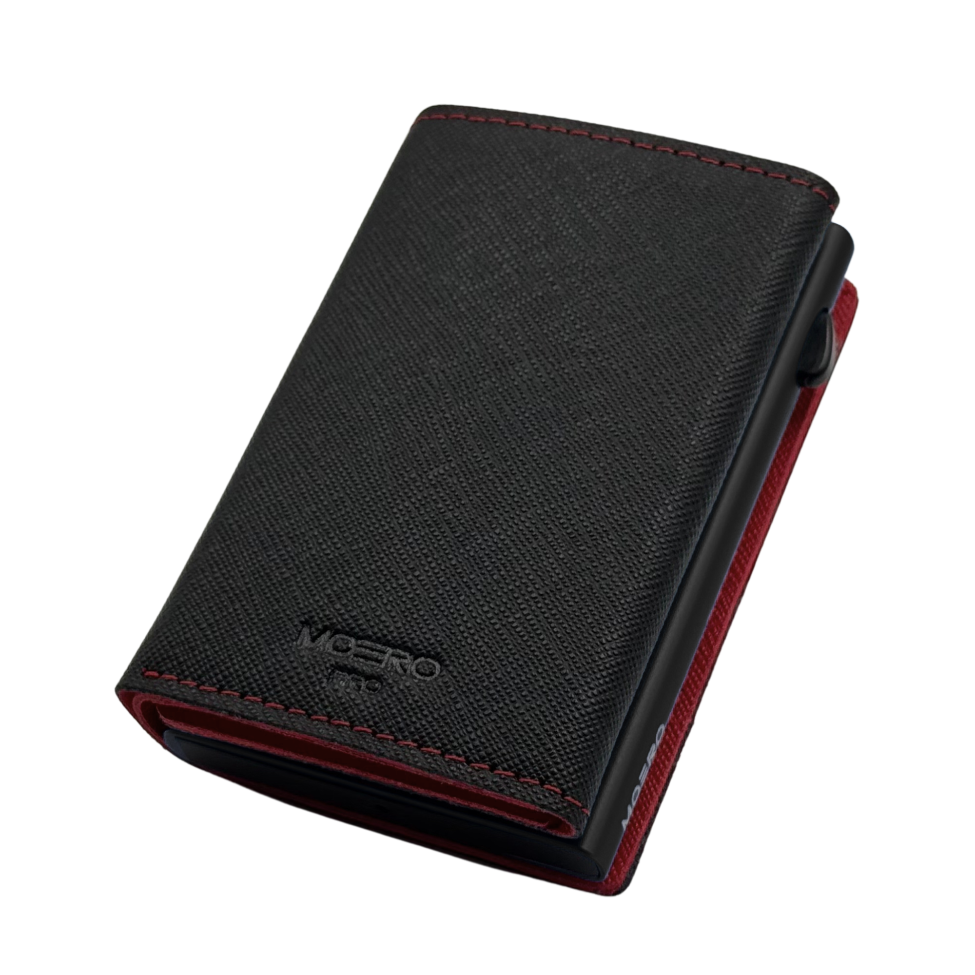 PRO PLUS Saffiano Black & Red