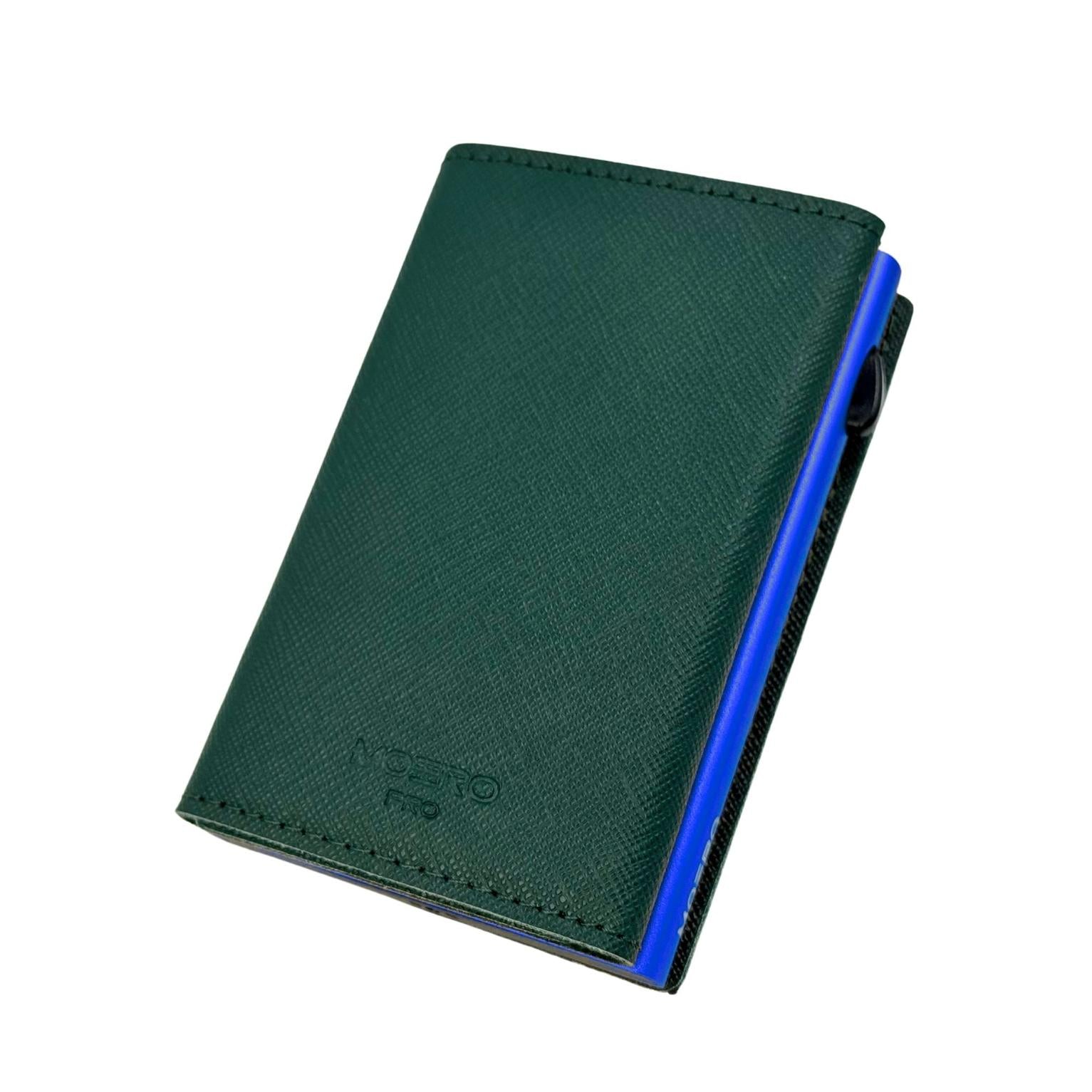 Airtag PRO Saffiano Green Zip 