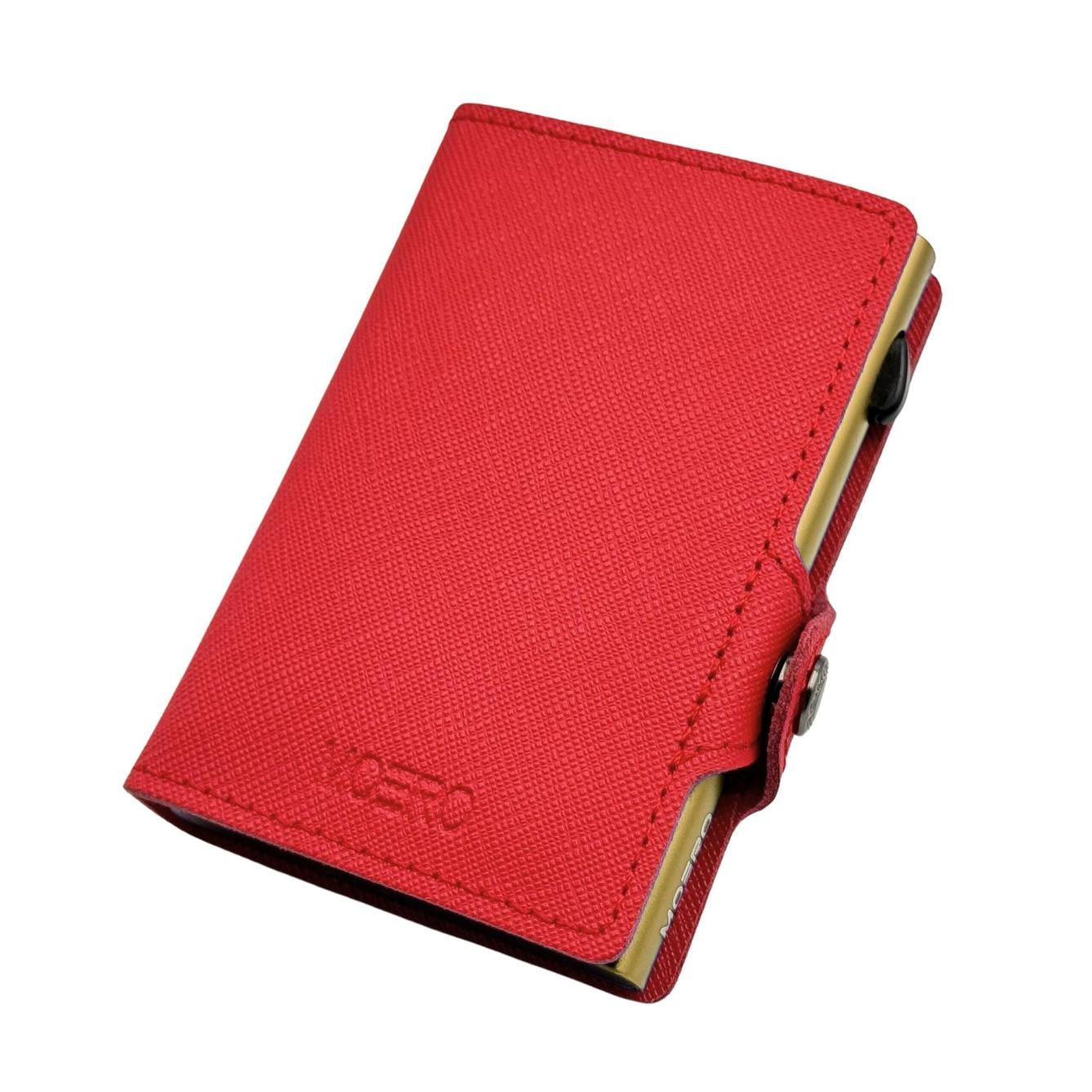 Saffiano Red ZIP 