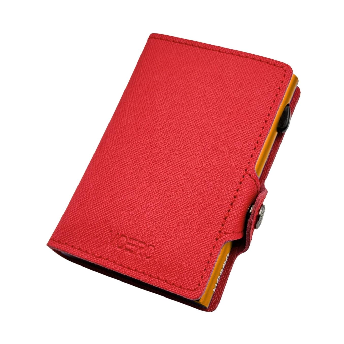 Saffiano Red ZIP 